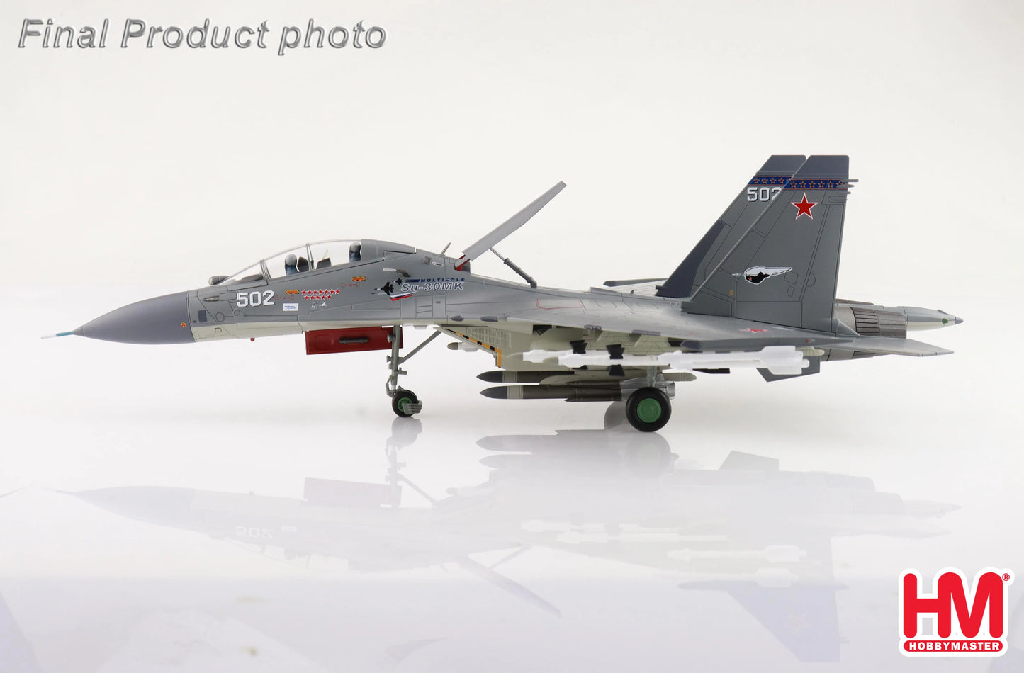 HOBBY MASTER SU-30MK MULTI-ROLE FIGHTER 502 RUSSIAN AIR FORCE 2011