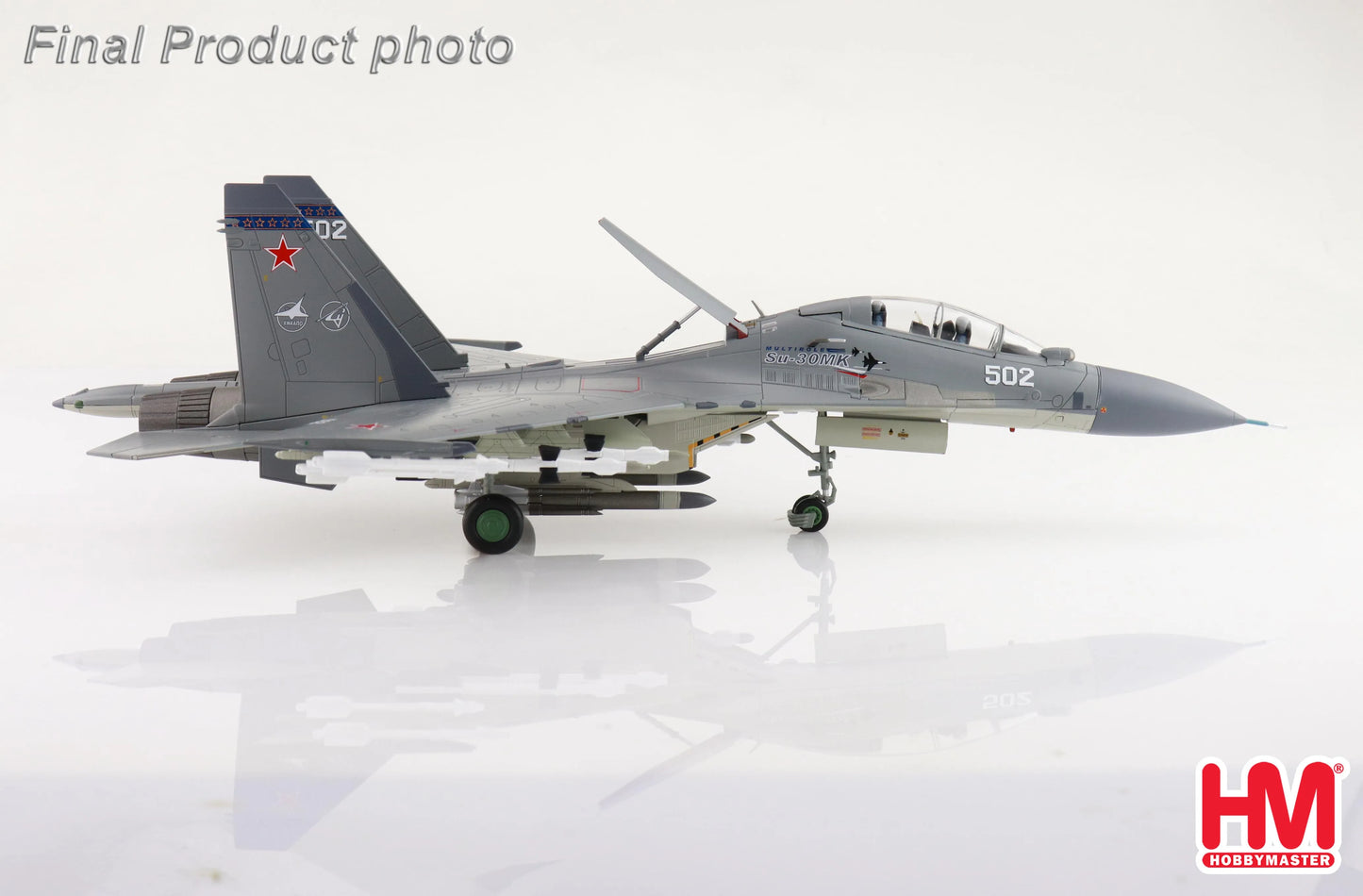 HOBBY MASTER SU-30MK MULTI-ROLE FIGHTER 502 RUSSIAN AIR FORCE 2011