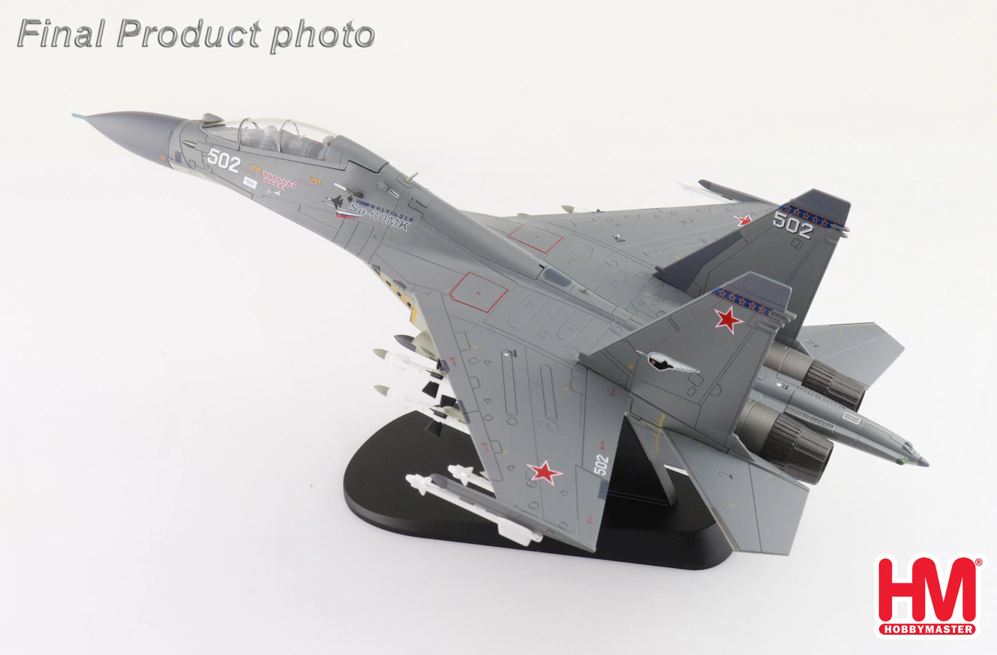 HOBBY MASTER SU-30MK MULTI-ROLE FIGHTER 502 RUSSIAN AIR FORCE 2011