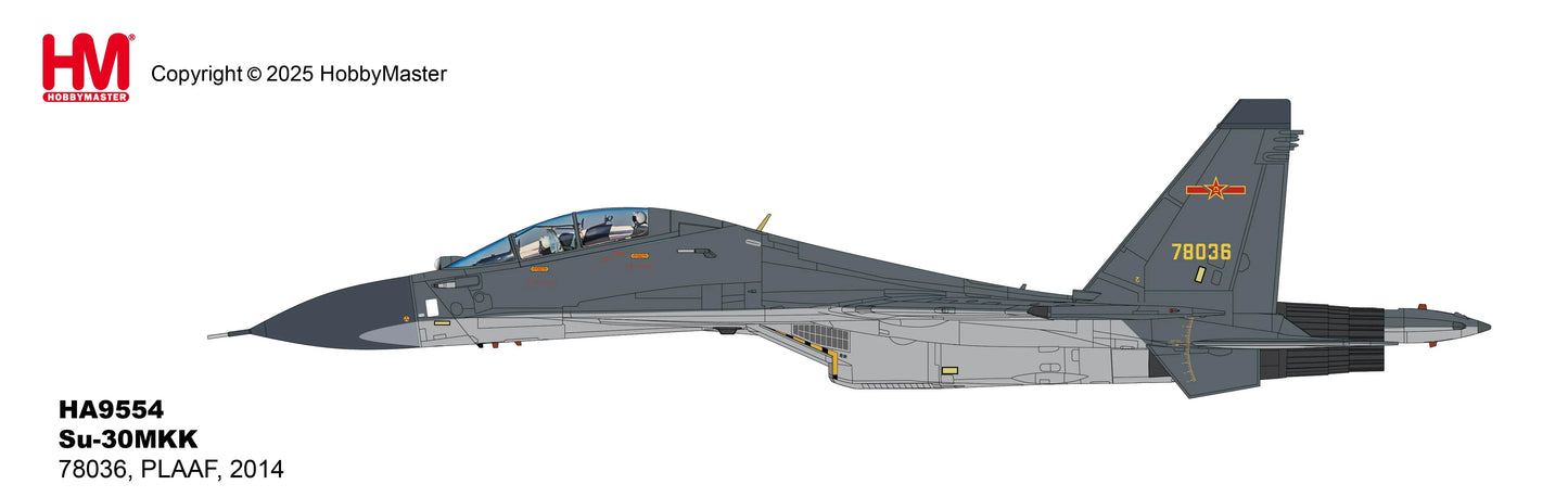 HOBBY MASTERS SU-30MKK 78036 PLAAF 2014