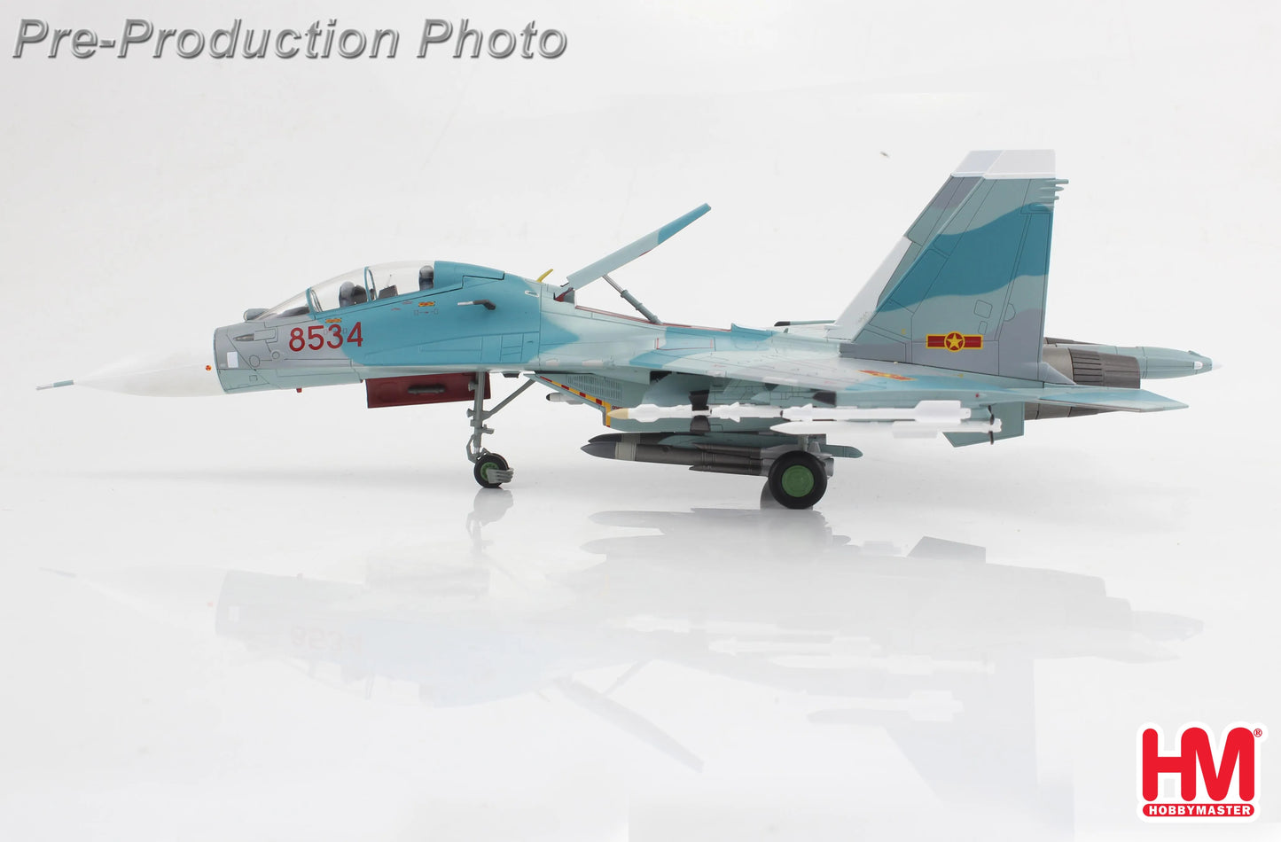 HOBBY MASTERS SU-30MK2V 8534 370TH FIGHTER DIVISION VIETNAM AIR FORCE 2007