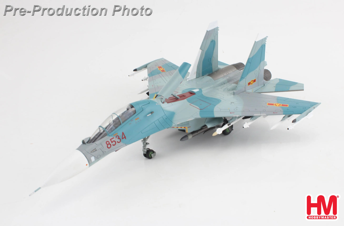 HOBBY MASTERS SU-30MK2V 8534 370TH FIGHTER DIVISION VIETNAM AIR FORCE 2007