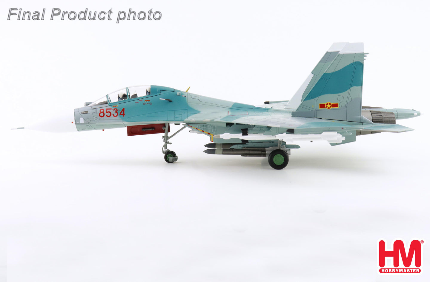 HOBBY MASTERS SU-30MK2V 8534 370TH FIGHTER DIVISION VIETNAM AIR FORCE 2007