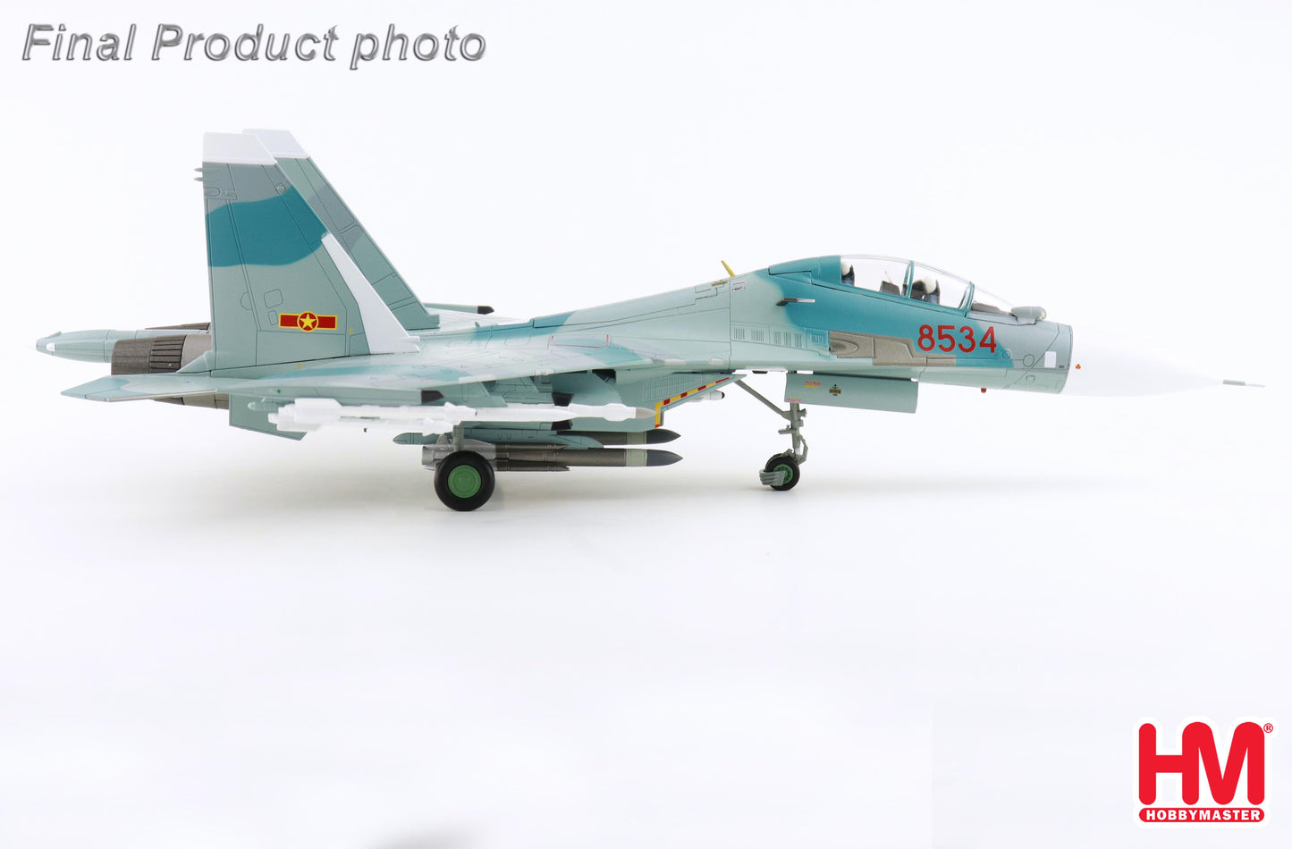 HOBBY MASTERS SU-30MK2V 8534 370TH FIGHTER DIVISION VIETNAM AIR FORCE 2007