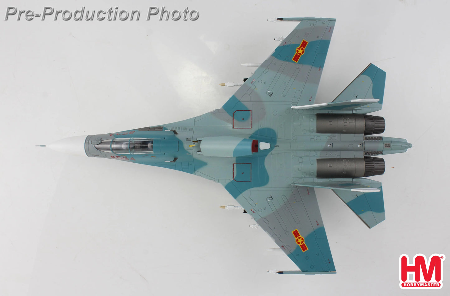 HOBBY MASTERS SU-30MK2V 8534 370TH FIGHTER DIVISION VIETNAM AIR FORCE 2007