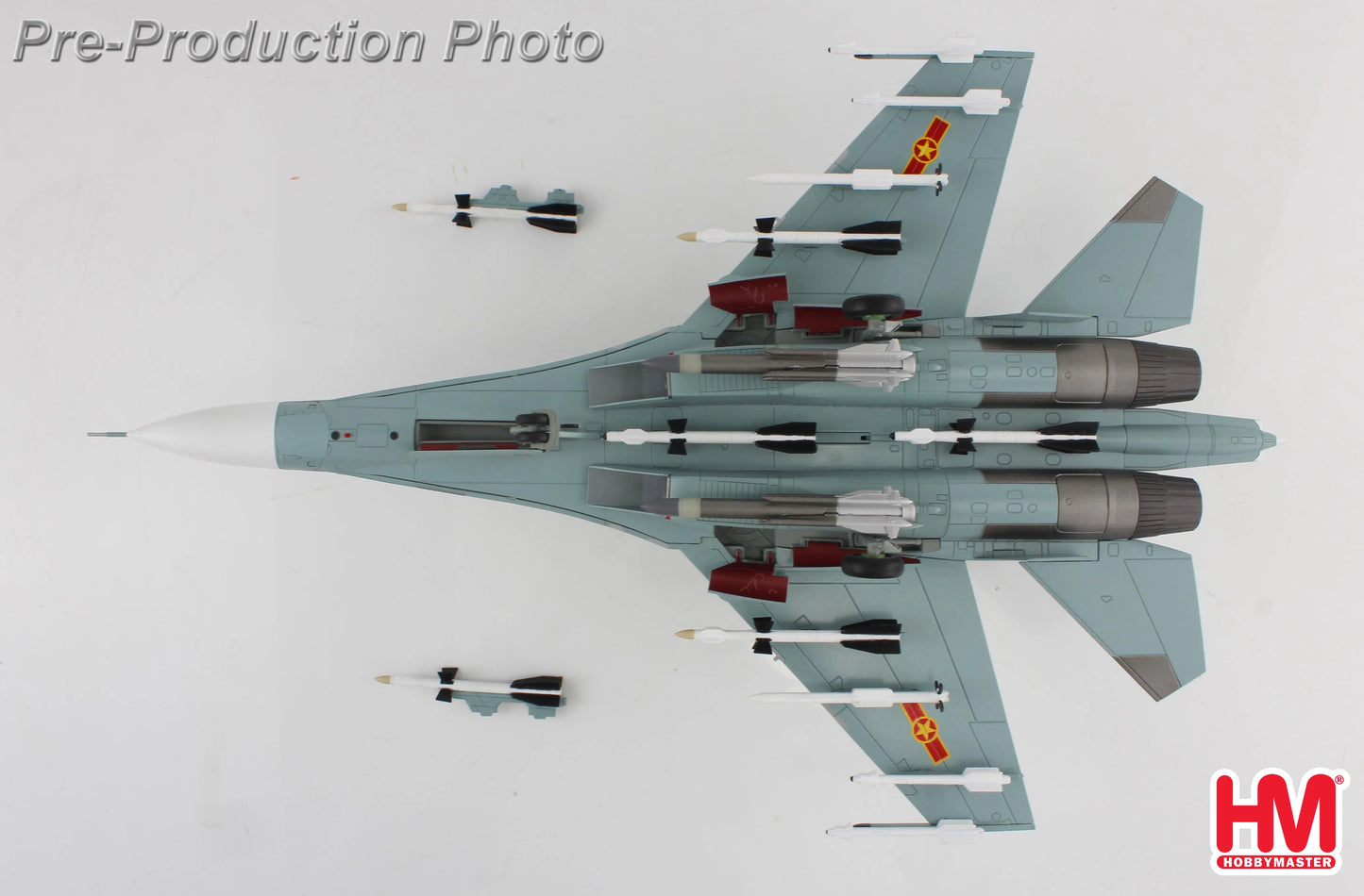 HOBBY MASTERS SU-30MK2V 8534 370TH FIGHTER DIVISION VIETNAM AIR FORCE 2007