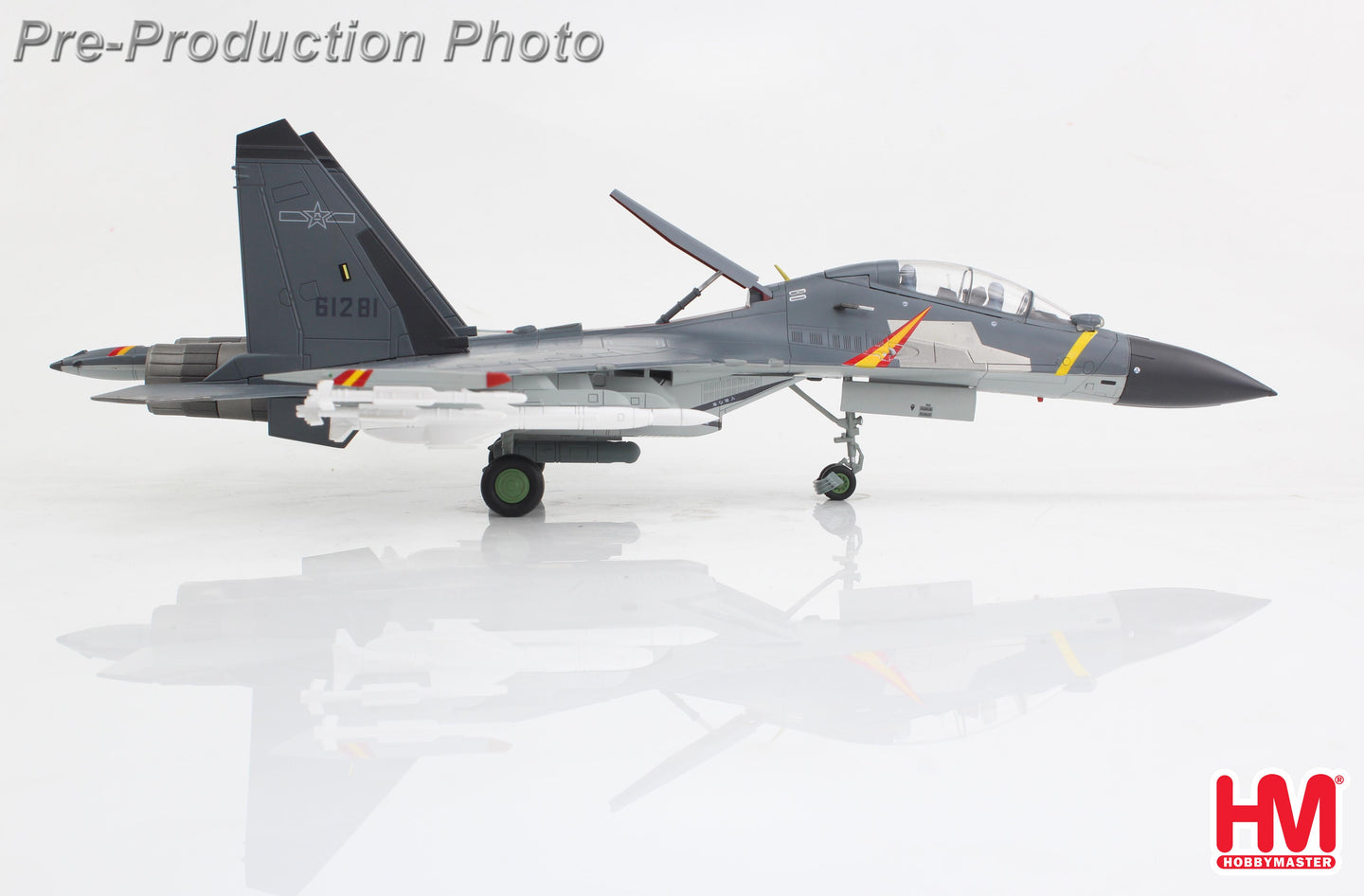 HOBBY MASTER J-16 FLANKER PLAAF N61281 7TH AIR BRIGADE EASTERN THEATRE COMMAND
