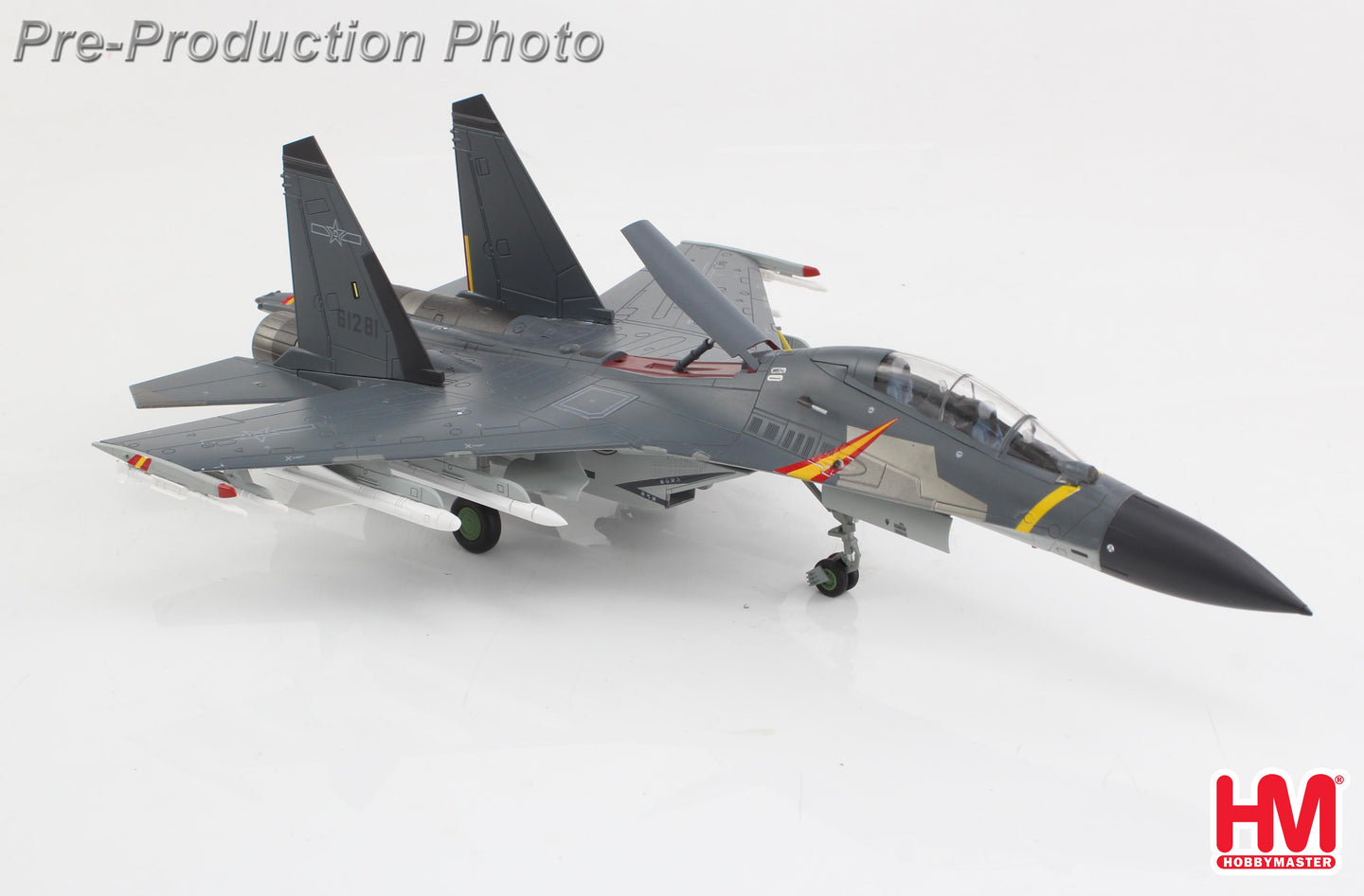 HOBBY MASTER J-16 FLANKER PLAAF N61281 7TH AIR BRIGADE EASTERN THEATRE COMMAND
