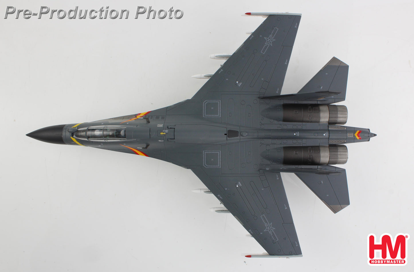 HOBBY MASTER J-16 FLANKER PLAAF N61281 7TH AIR BRIGADE EASTERN THEATRE COMMAND