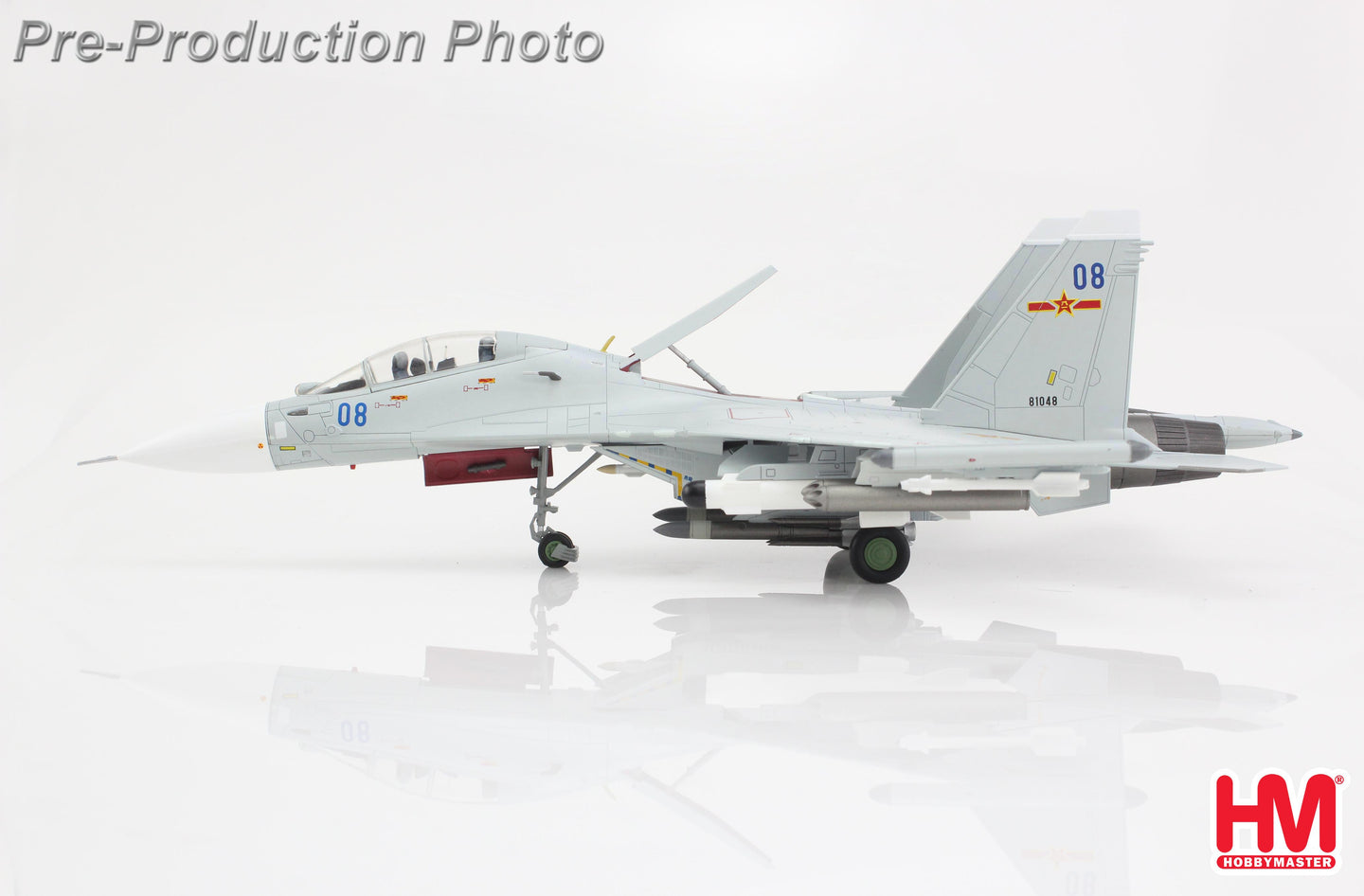 HOBBY MASTER SU-30MK2 81048 PLA NAVAL AIR FORCE 2012
