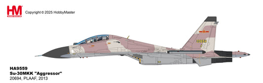 HOBBY MASTER SU-30MKK PLAAF AGGRESSOR SQN 20694 CHINA 2013