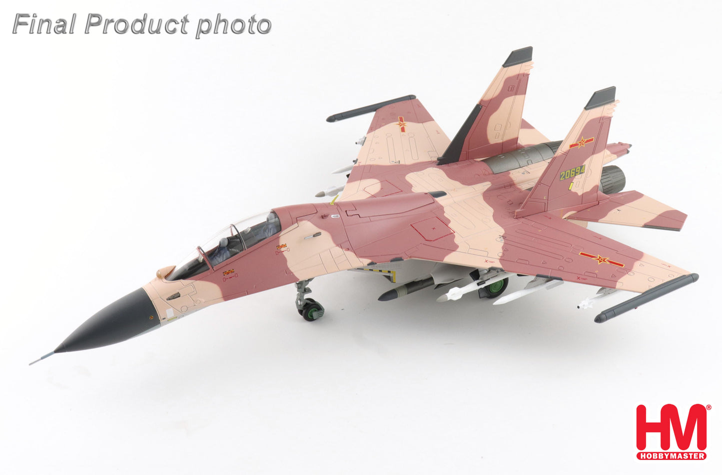 HOBBY MASTER SU-30MKK PLAAF AGGRESSOR SQN 20694 CHINA 2013