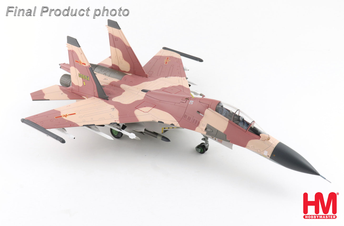 HOBBY MASTER SU-30MKK PLAAF AGGRESSOR SQN 20694 CHINA 2013