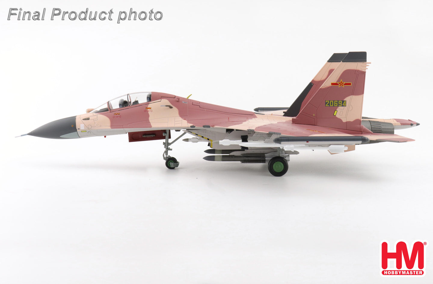 HOBBY MASTER SU-30MKK PLAAF AGGRESSOR SQN 20694 CHINA 2013