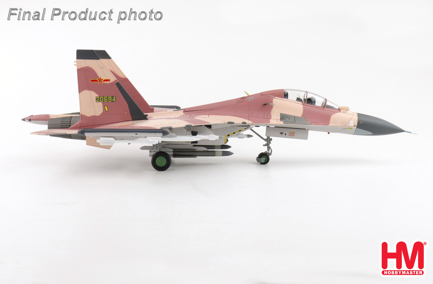 HOBBY MASTER SU-30MKK PLAAF AGGRESSOR SQN 20694 CHINA 2013