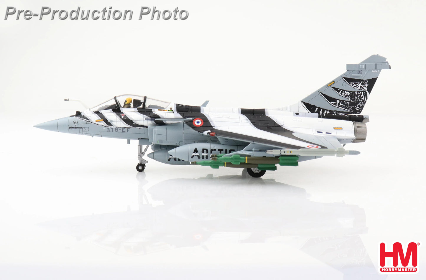 HOBBY MASTER RAFALE C MULTIROLE FIGHTER 118-EF NATO TIGER MEET 2012