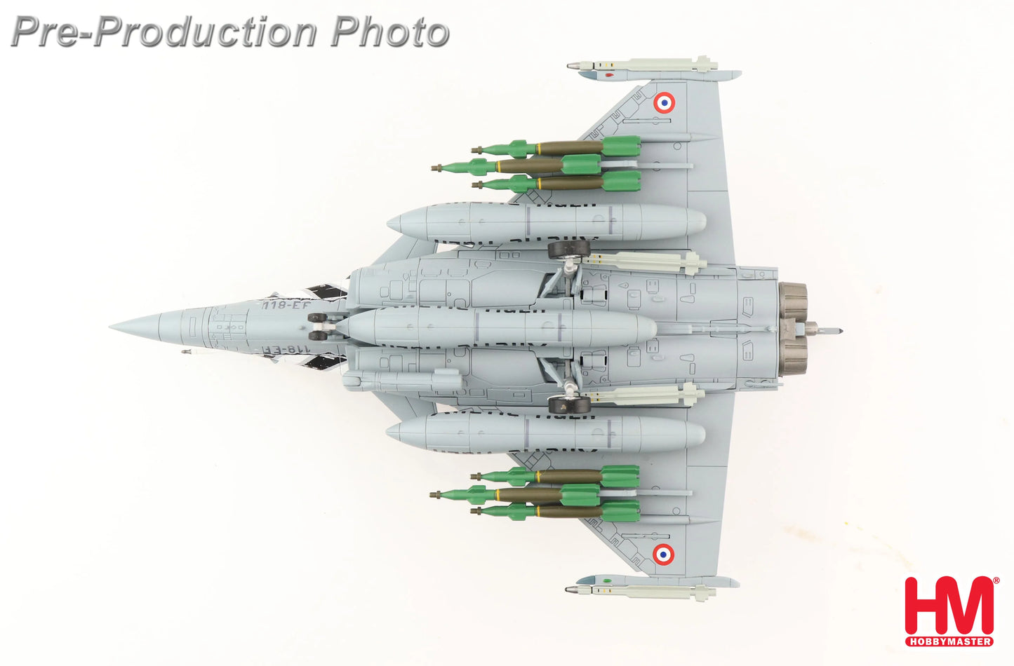 HOBBY MASTER RAFALE C MULTIROLE FIGHTER 118-EF NATO TIGER MEET 2012