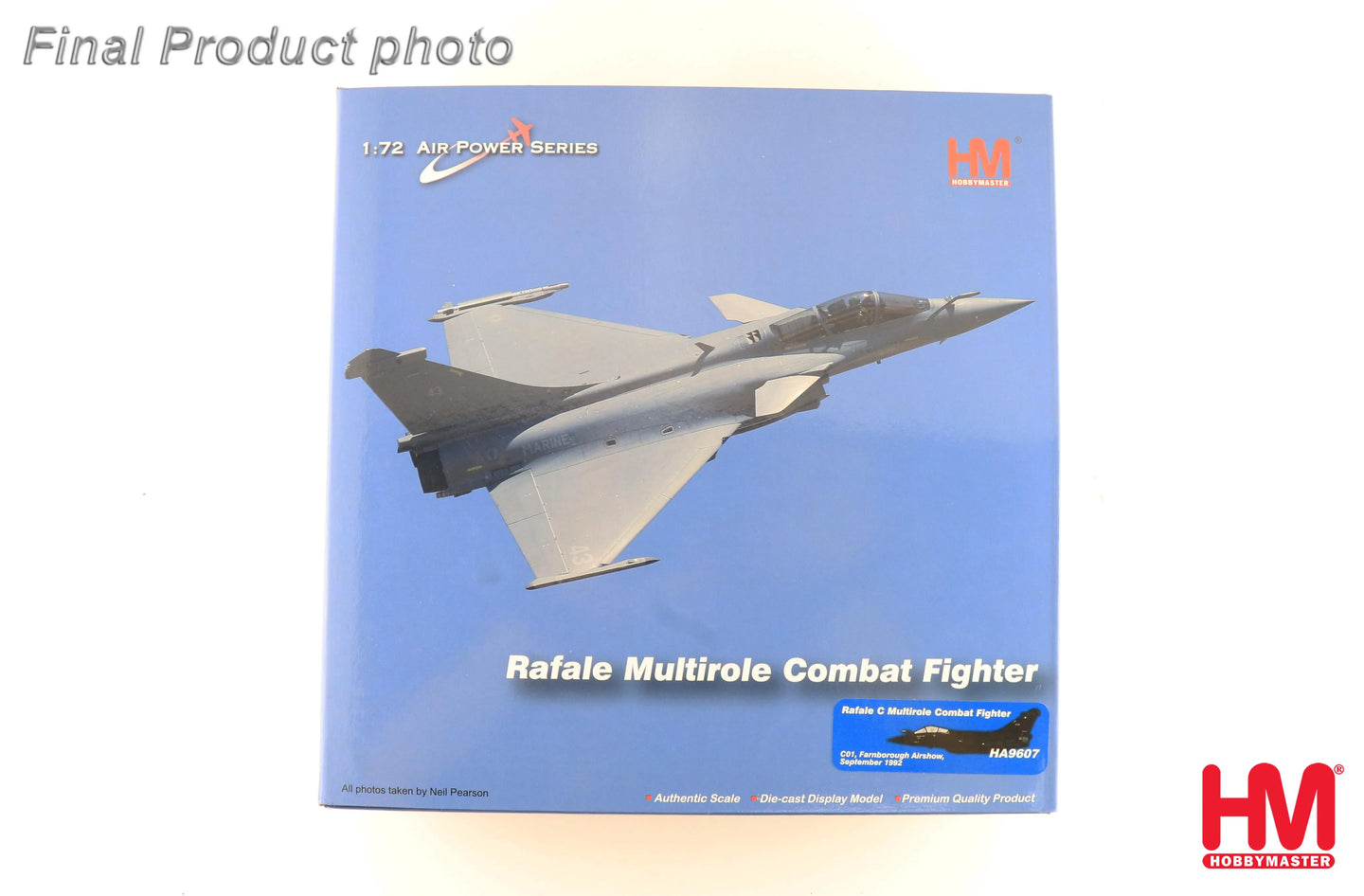 HOBBY MASTER RAFALE C MULTIROLE COMBAT FIGHTER C01 FARNBOROUGH AIRSHOW 1992