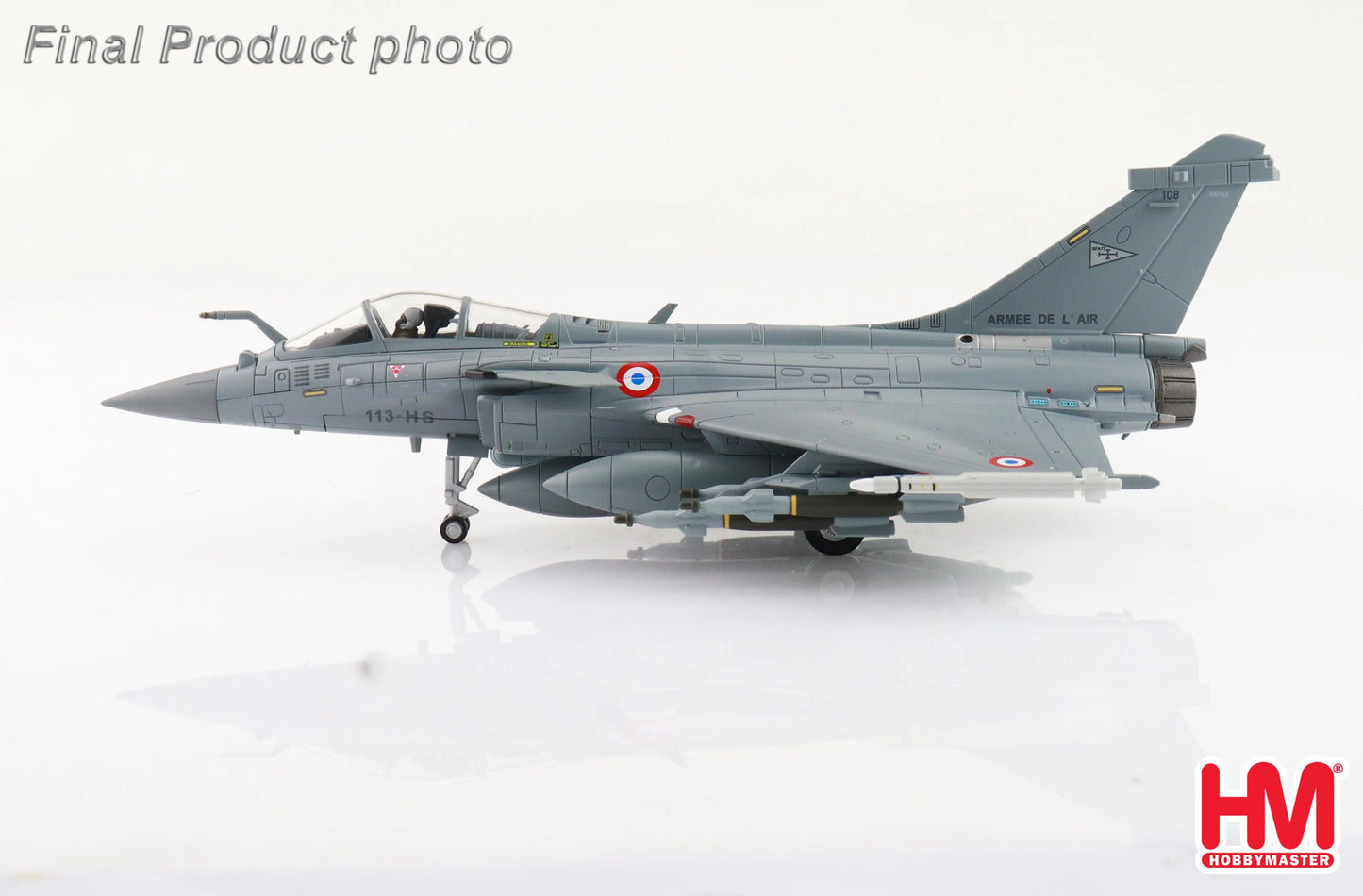 HOBBY MASTER RAFALE C MULTIROLE COMBAT FIGHTER 113-HS EC 1/7 PROVENCE KANDAHAR 2010