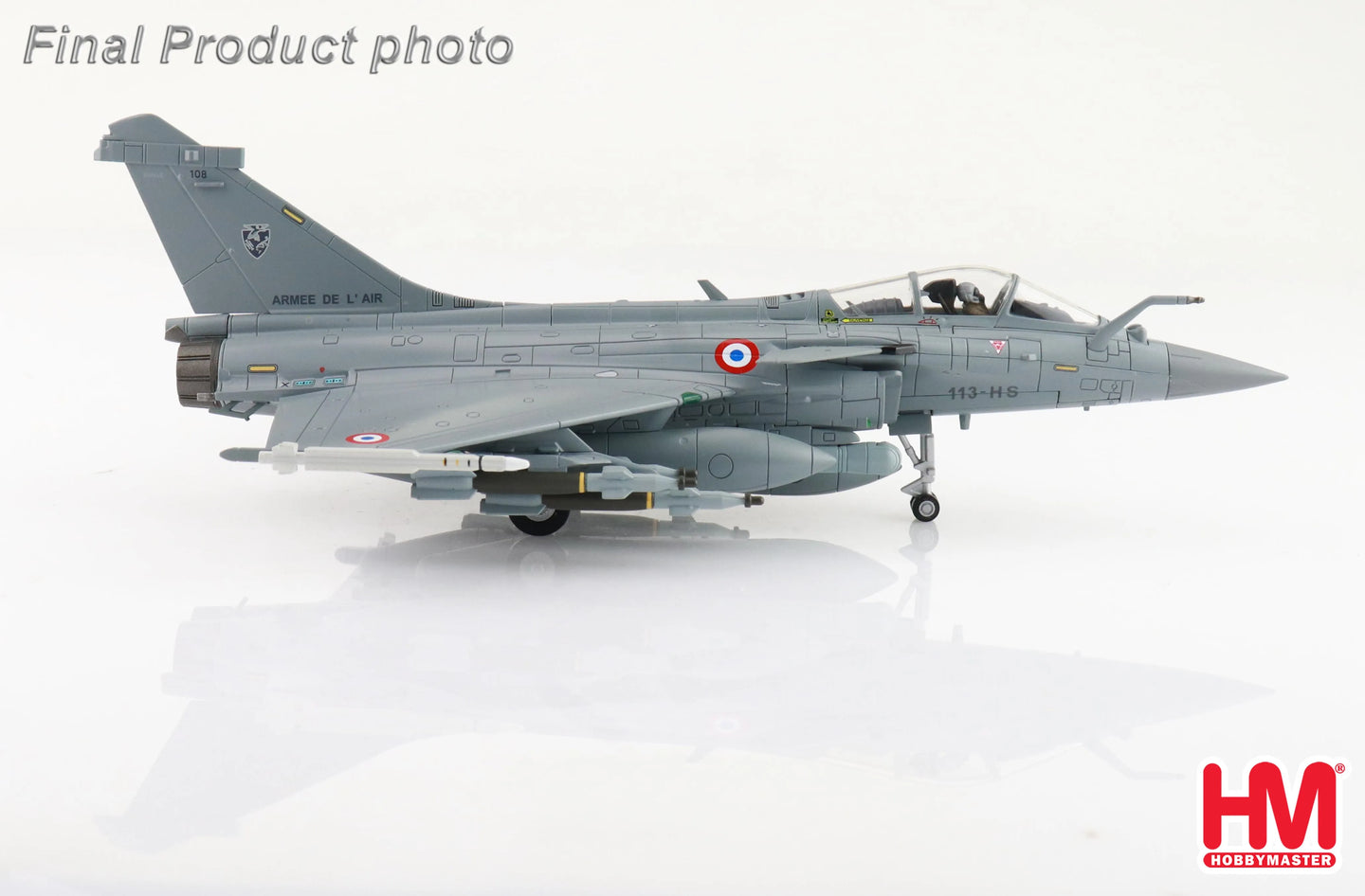 HOBBY MASTER RAFALE C MULTIROLE COMBAT FIGHTER 113-HS EC 1/7 PROVENCE KANDAHAR 2010