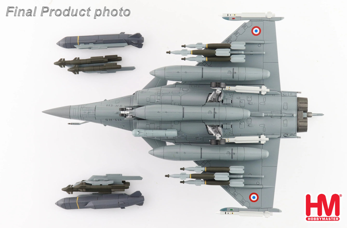 HOBBY MASTER RAFALE C MULTIROLE COMBAT FIGHTER 113-HS EC 1/7 PROVENCE KANDAHAR 2010