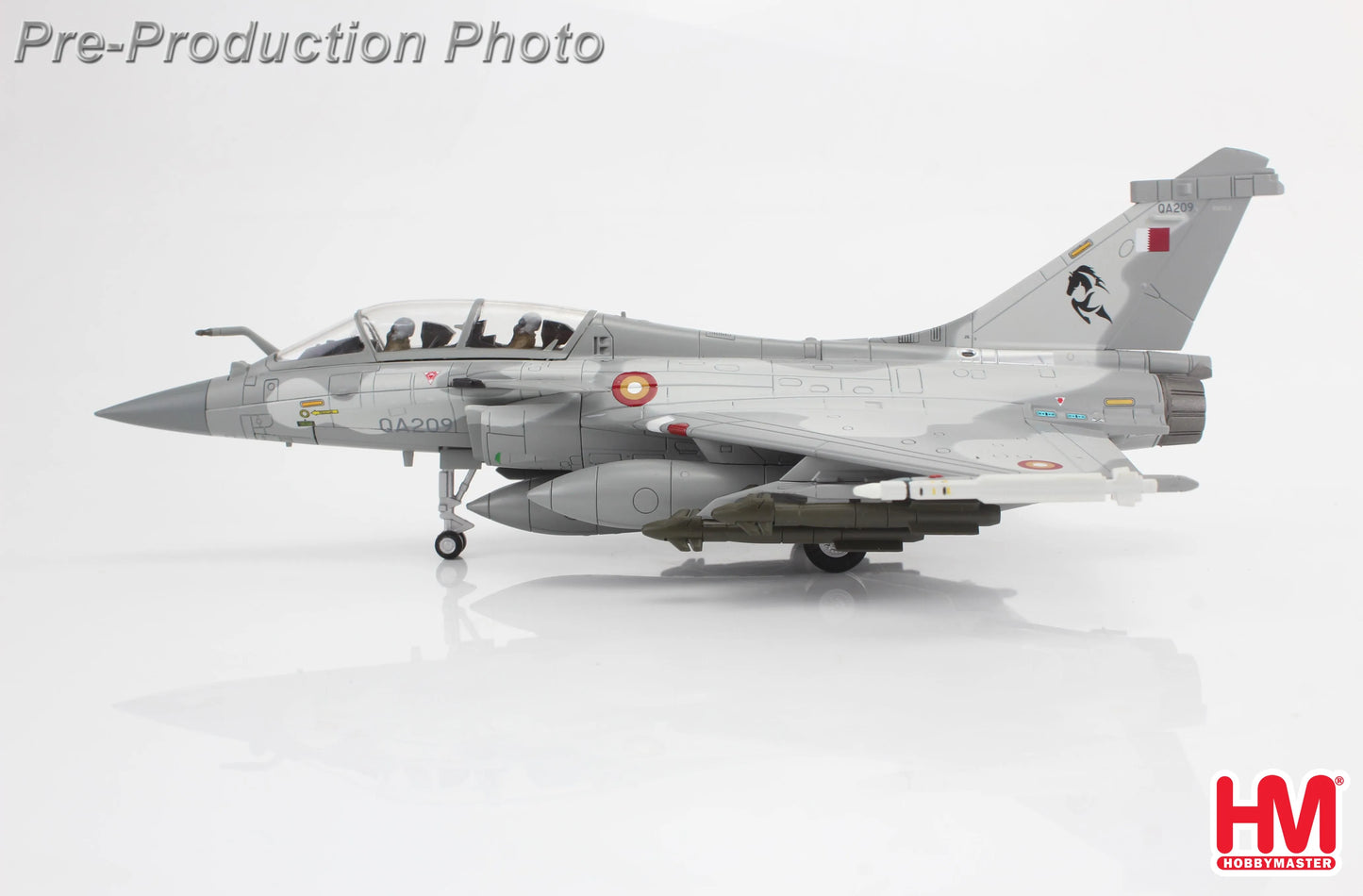 HOBBY MASTER RAFALE DQ QA209 QATAR EMIRI AIR FORCE 2021