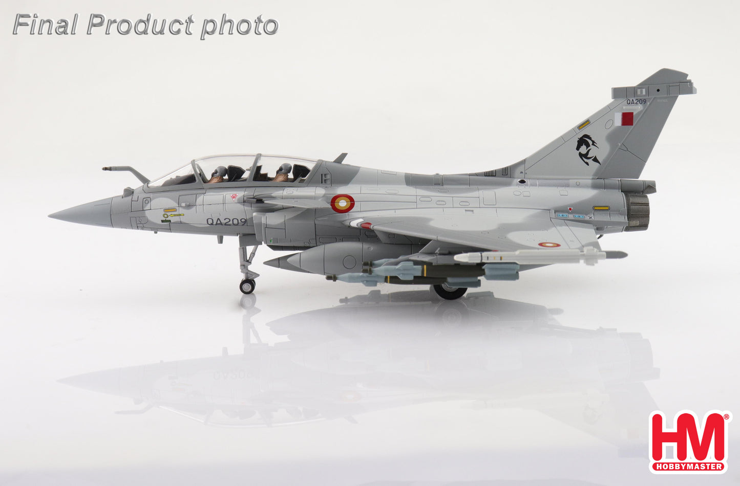 HOBBY MASTER RAFALE DQ QA209 QATAR EMIRI AIR FORCE 2021