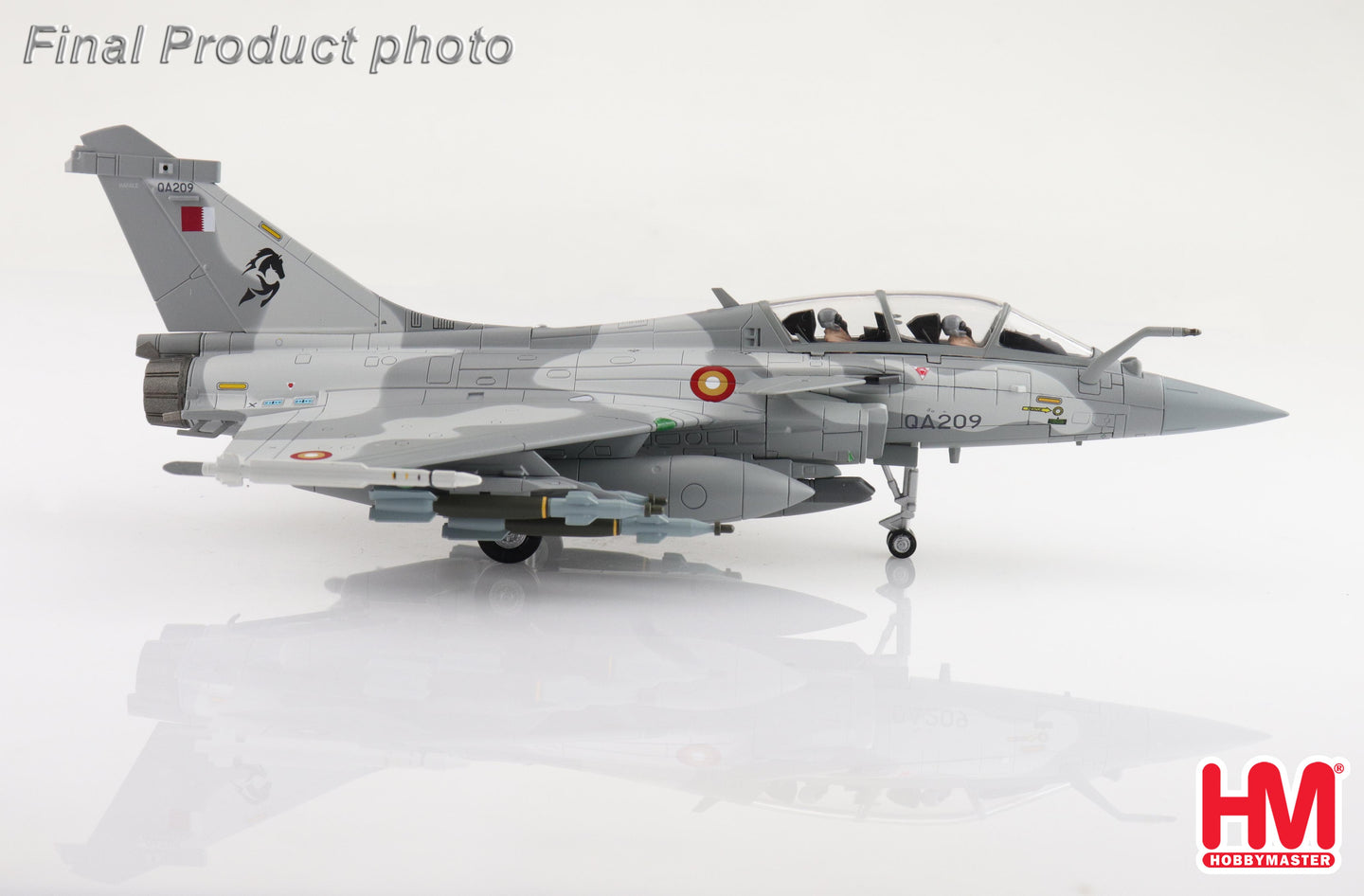 HOBBY MASTER RAFALE DQ QA209 QATAR EMIRI AIR FORCE 2021
