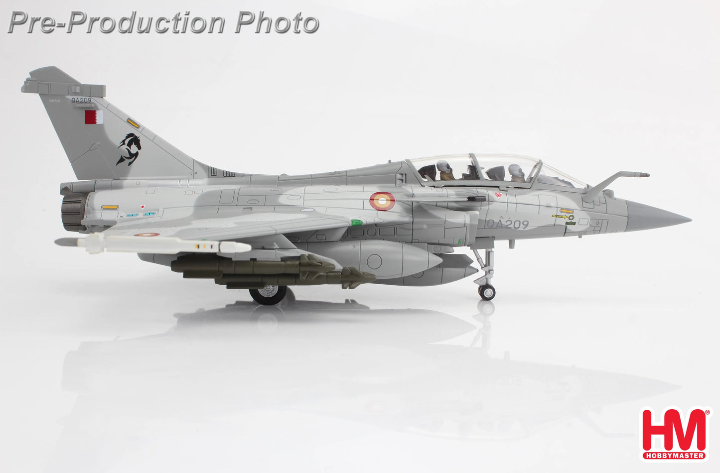 HOBBY MASTER RAFALE DQ QA209 QATAR EMIRI AIR FORCE 2021