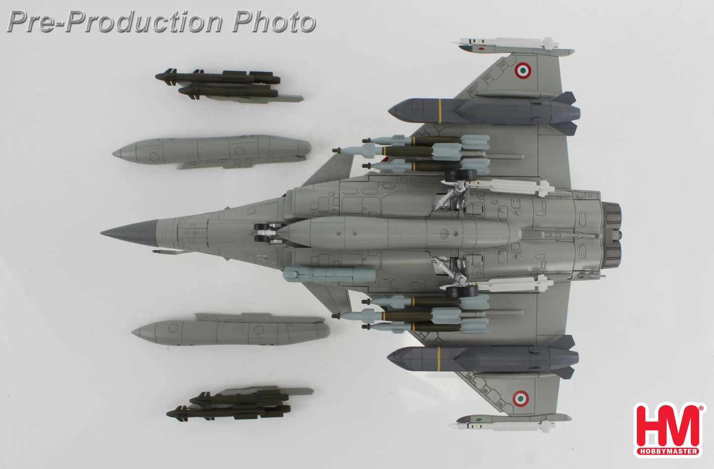 HOBBY MASTER RAFALE EH INDIAN AIR FORCE, BS 001 2020 (WITH 6 X GBU-12, 6 X AASM "HAMMER", 4 X MICA)