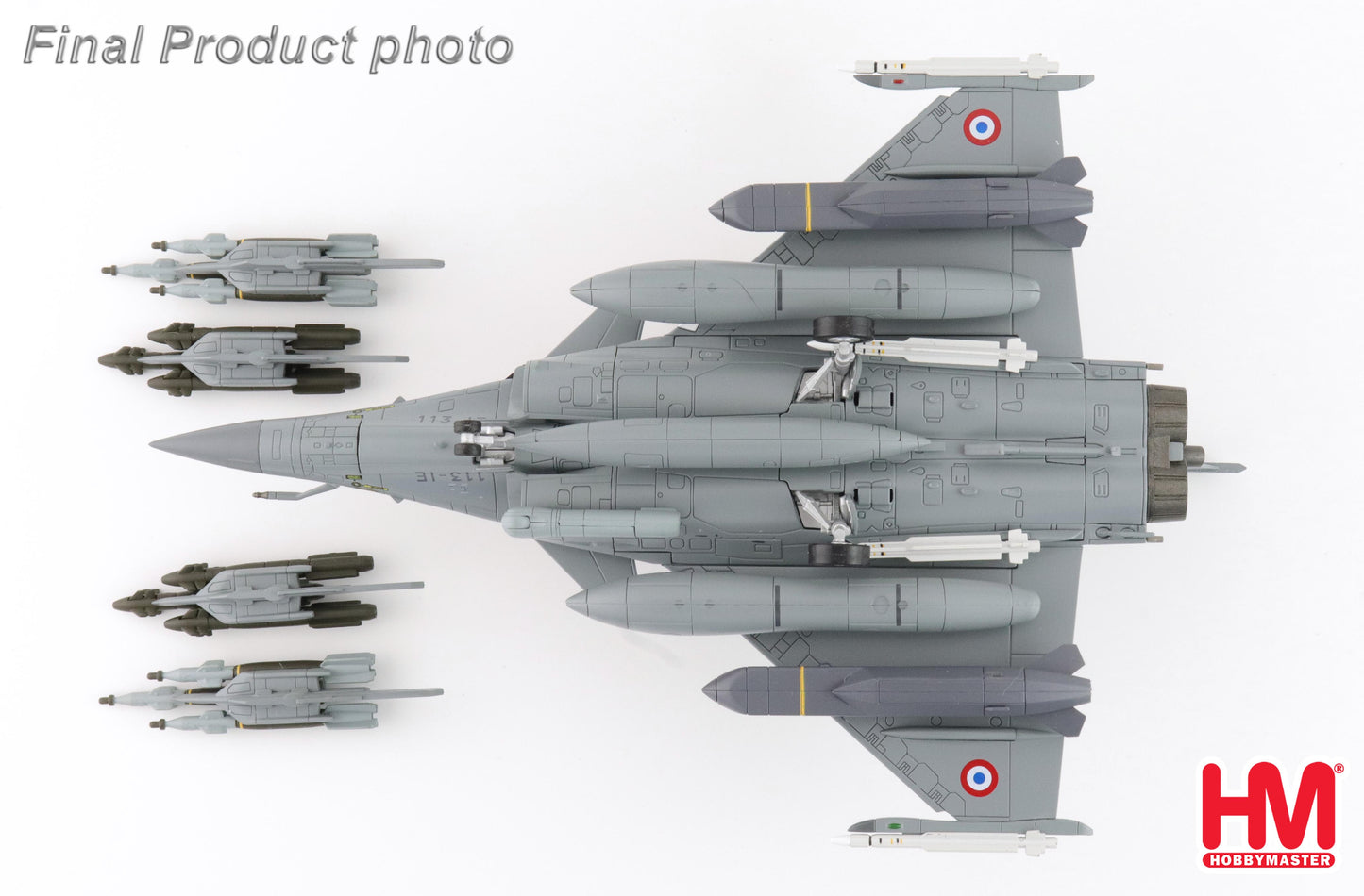 HOBBY MASTER RAFALE B "OPERATION HARMATTAN" 113-IE/330 FRENCH AIR FORCE LIBYA 2011