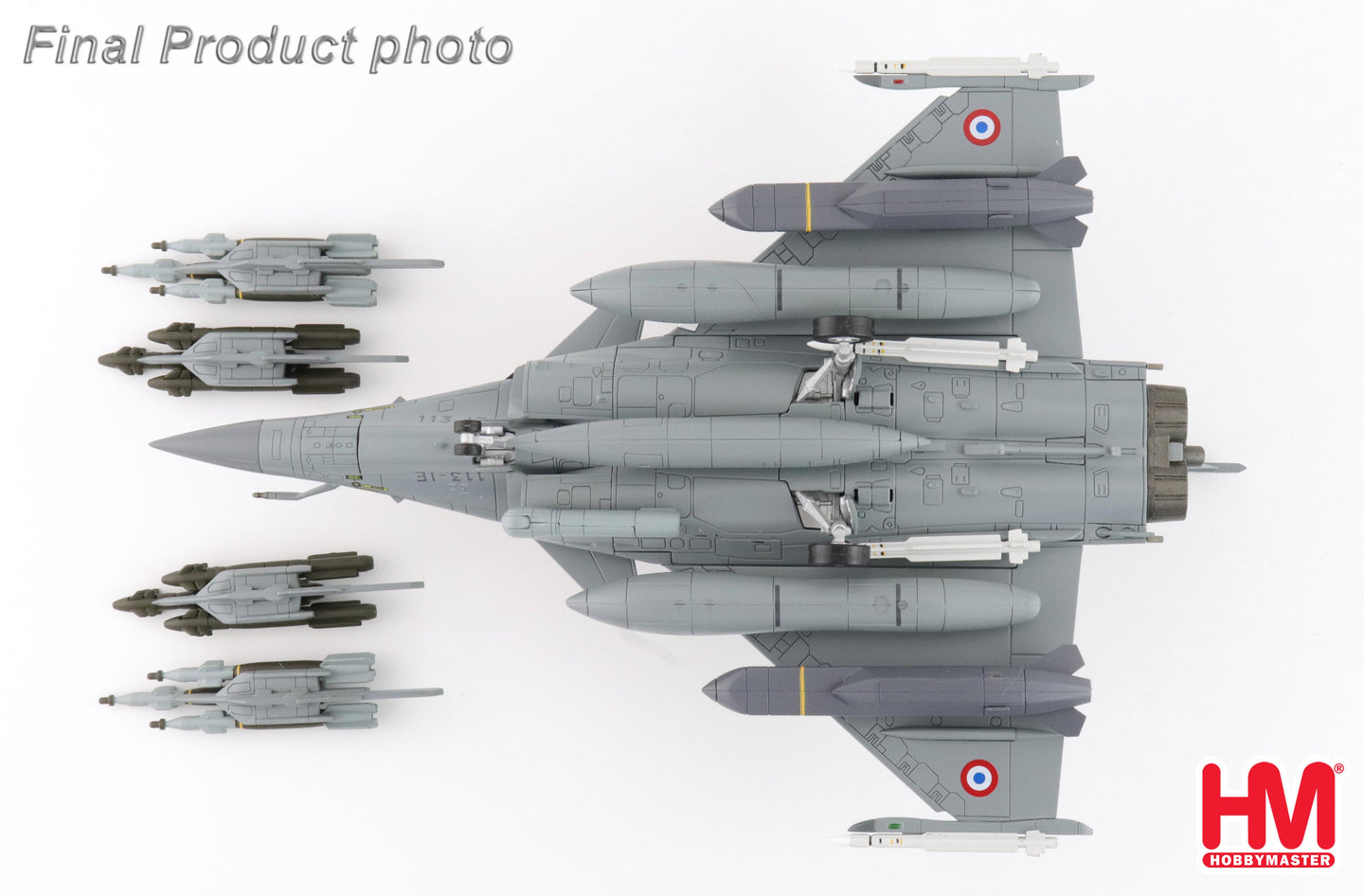 HOBBY MASTER RAFALE B "OPERATION HARMATTAN" 113-IE/330 FRENCH AIR FORCE LIBYA 2011