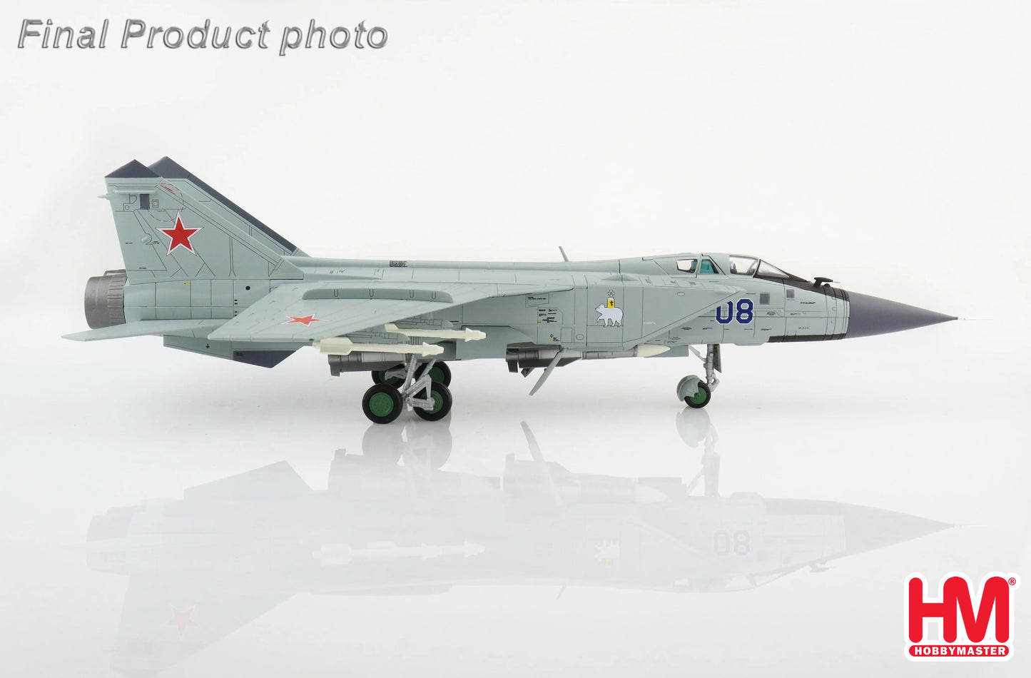 HOBBY MASTER MIG-31B FOXHOUND BLUE 08 RUSSIAN AIR FORCE