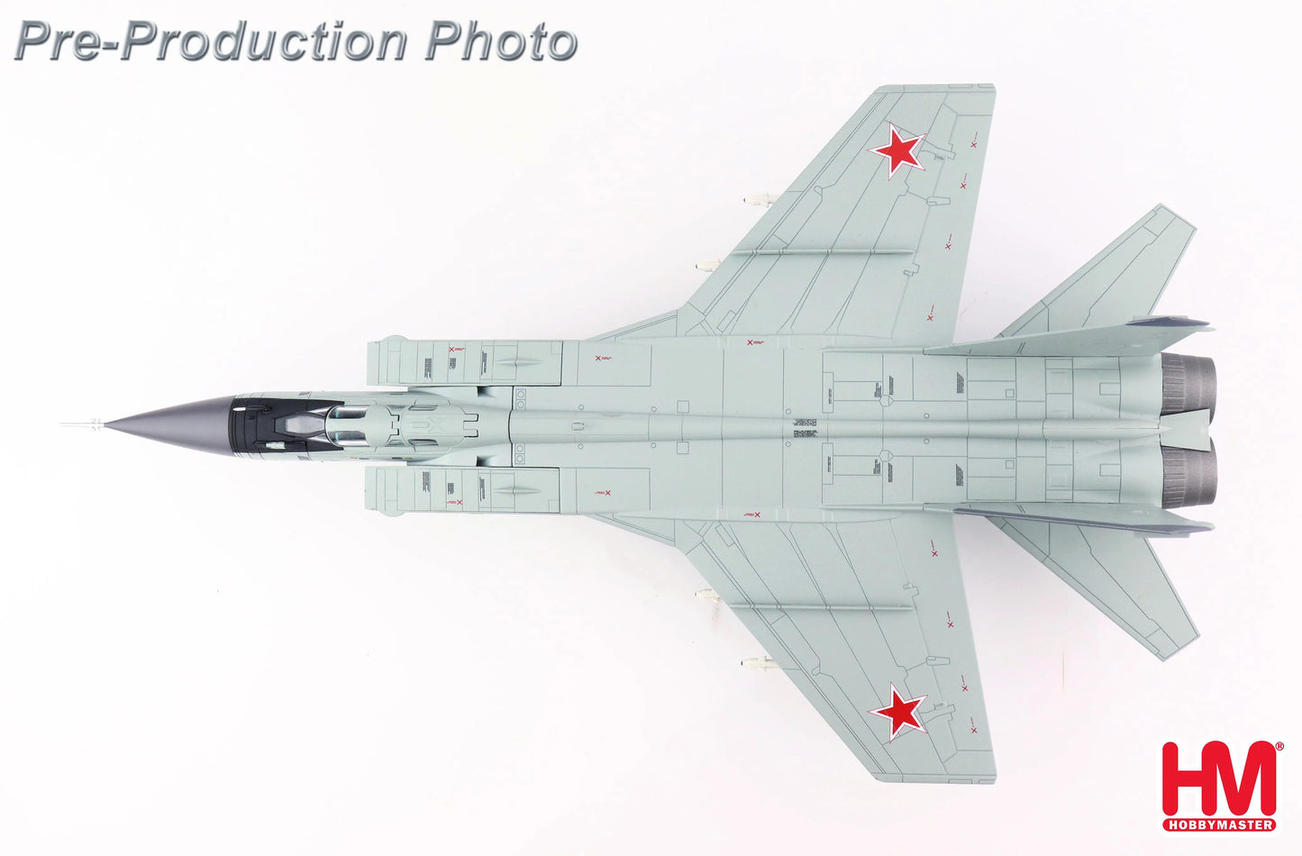 HOBBY MASTER MIG-31B FOXHOUND BLUE 08 RUSSIAN AIR FORCE