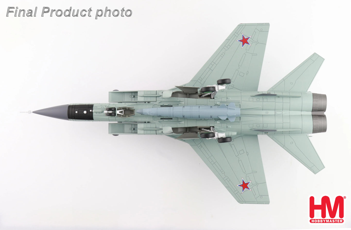 HOBBY MASTER MIG-31K FOXHOUND D BORT 36 RUSSIAN LONG RANGE AVIATION COMMAND RUSSIAN AIR FORCE WITH KH-47