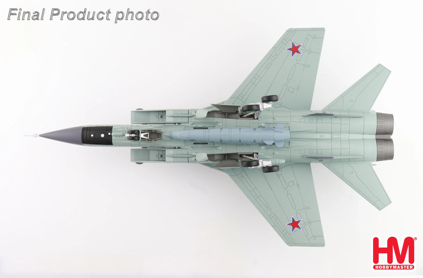HOBBY MASTER MIG-31K FOXHOUND D BORT 36 RUSSIAN LONG RANGE AVIATION COMMAND RUSSIAN AIR FORCE WITH KH-47