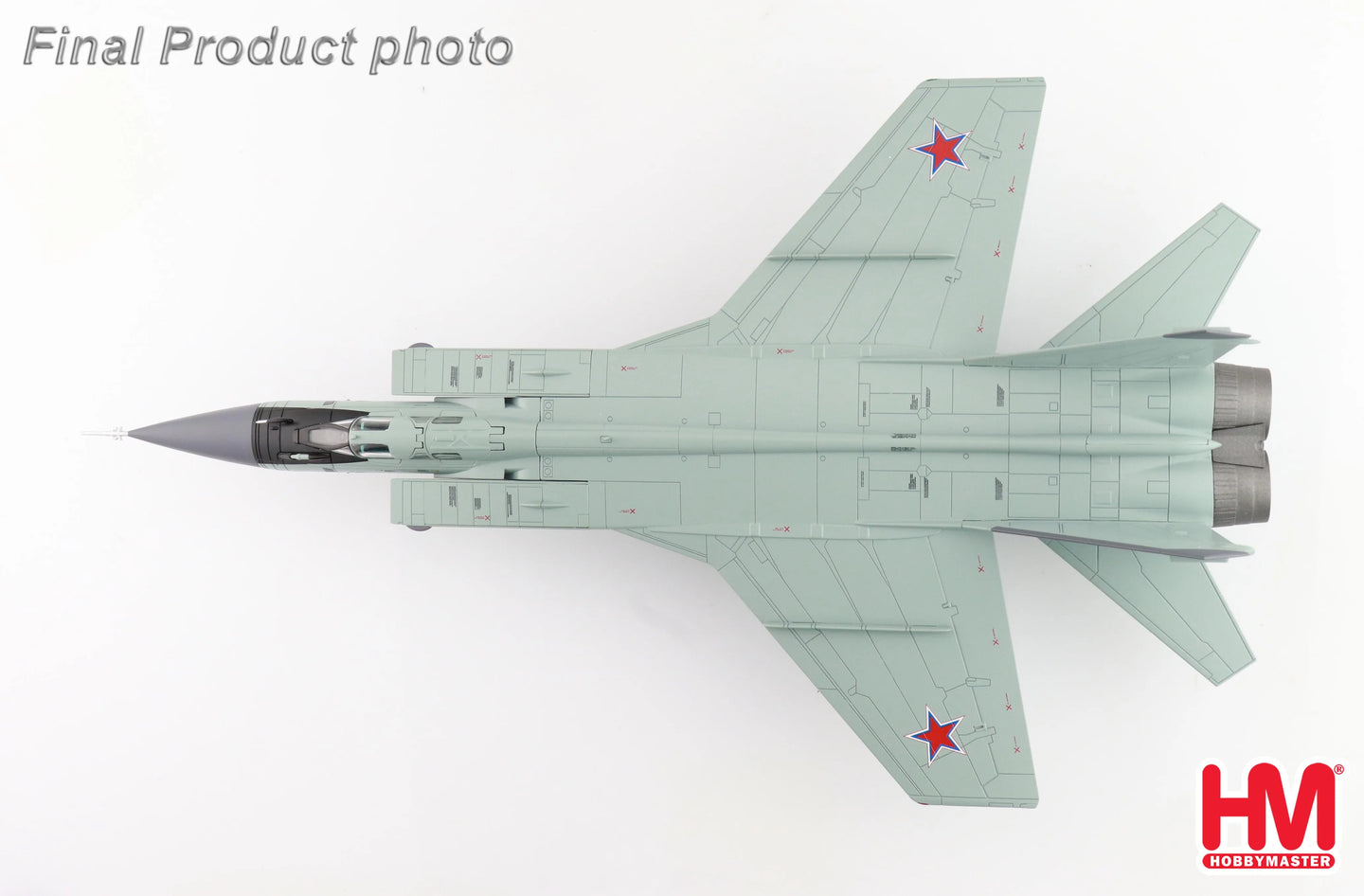 HOBBY MASTER MIG-31K FOXHOUND D BORT 36 RUSSIAN LONG RANGE AVIATION COMMAND RUSSIAN AIR FORCE WITH KH-47