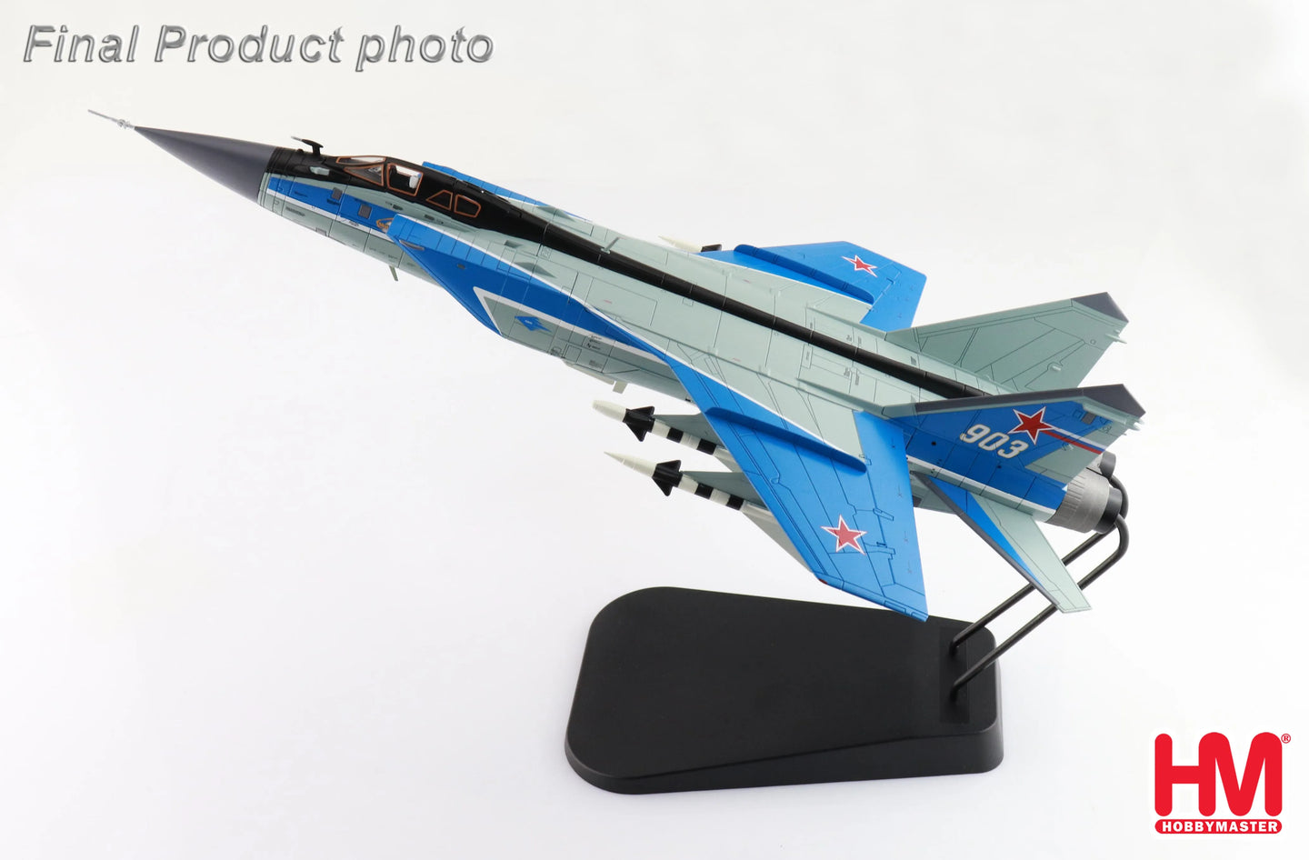 HOBBY MASTER MIG-31E "MAKS 2005" 903 RUSSIAN AIR FORCE 2005