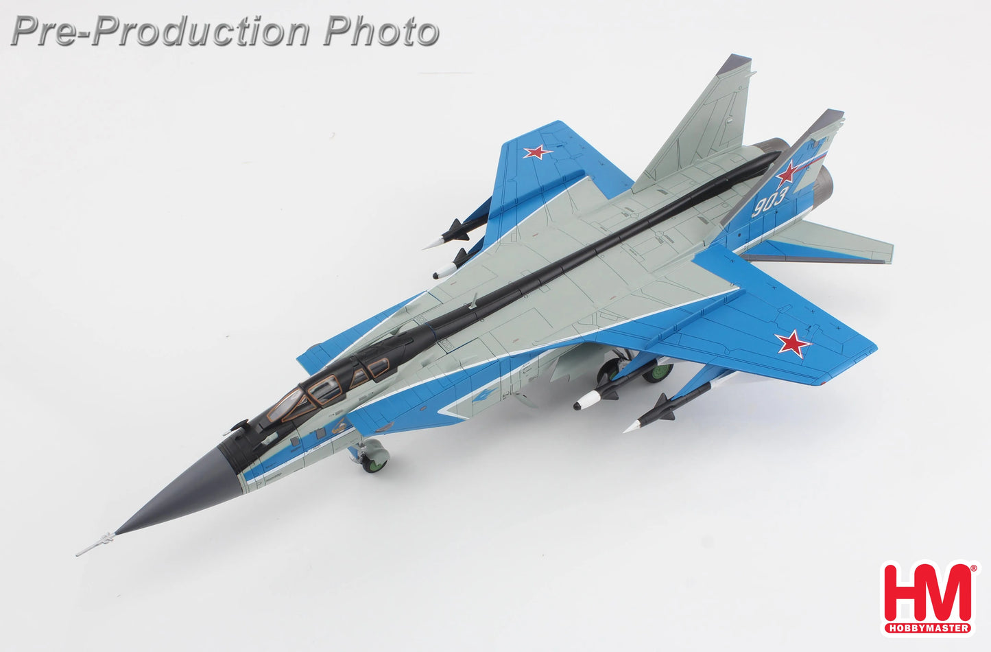 HOBBY MASTER MIG-31E "MAKS 2005" 903 RUSSIAN AIR FORCE 2005