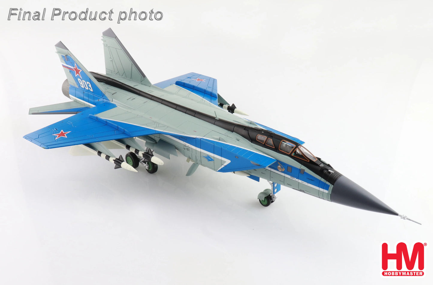 HOBBY MASTER MIG-31E "MAKS 2005" 903 RUSSIAN AIR FORCE 2005