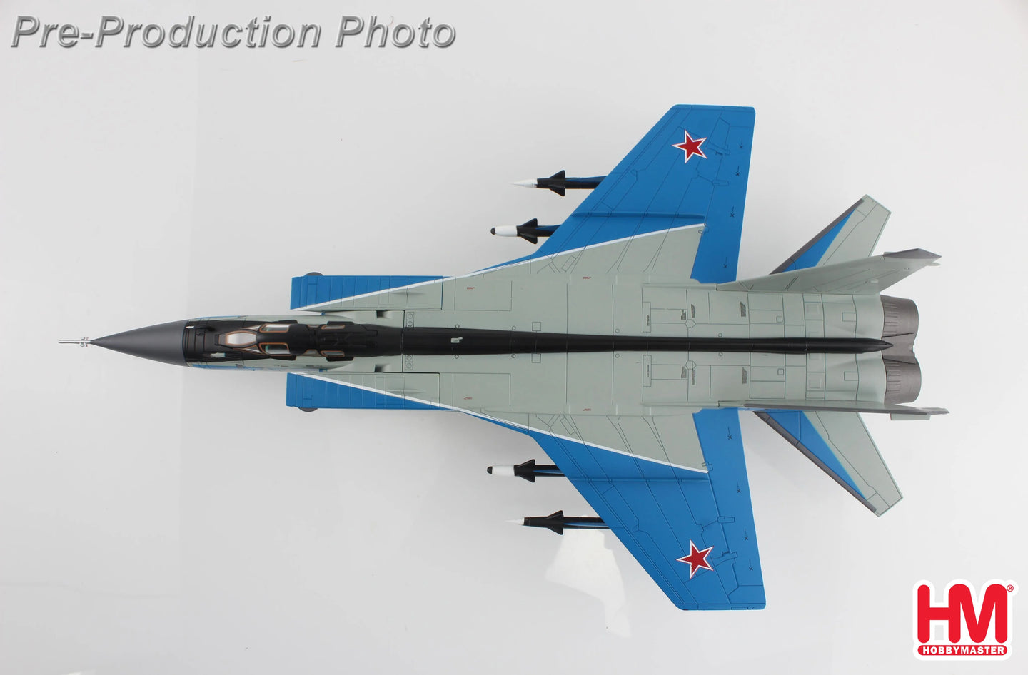 HOBBY MASTER MIG-31E "MAKS 2005" 903 RUSSIAN AIR FORCE 2005