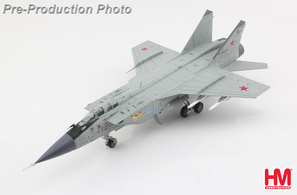 HOBBY MASTER MIG-31BM FOXHOUND RUSSIAN AIR FORCE "VICTOR PRUDNIKOV" RED 12 2017