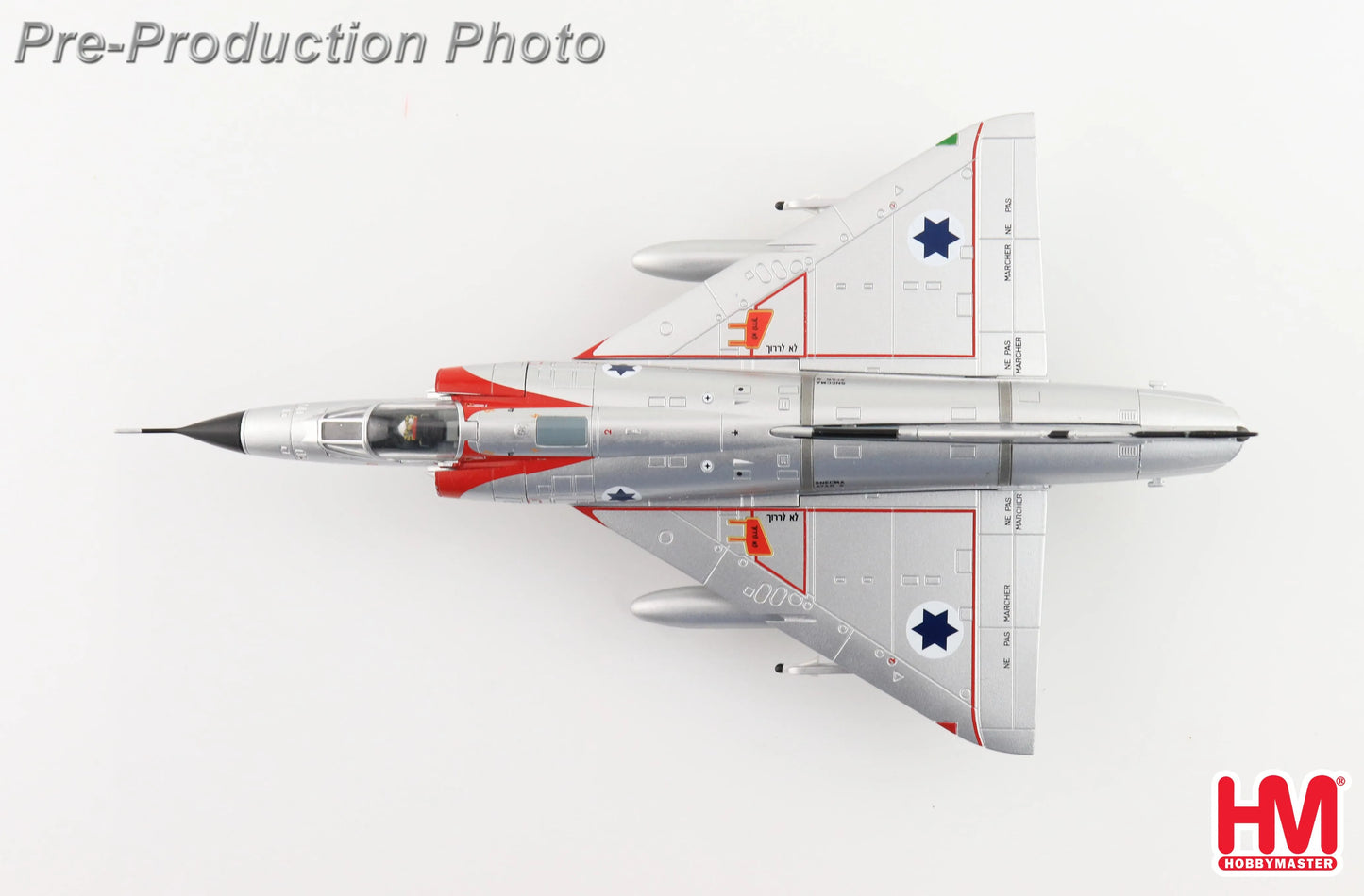 HOBBY MASTER MIRAGE IIICJ "FIRST SHAHAK KILL" NO. 59 YORAM AGMON JULY 1966