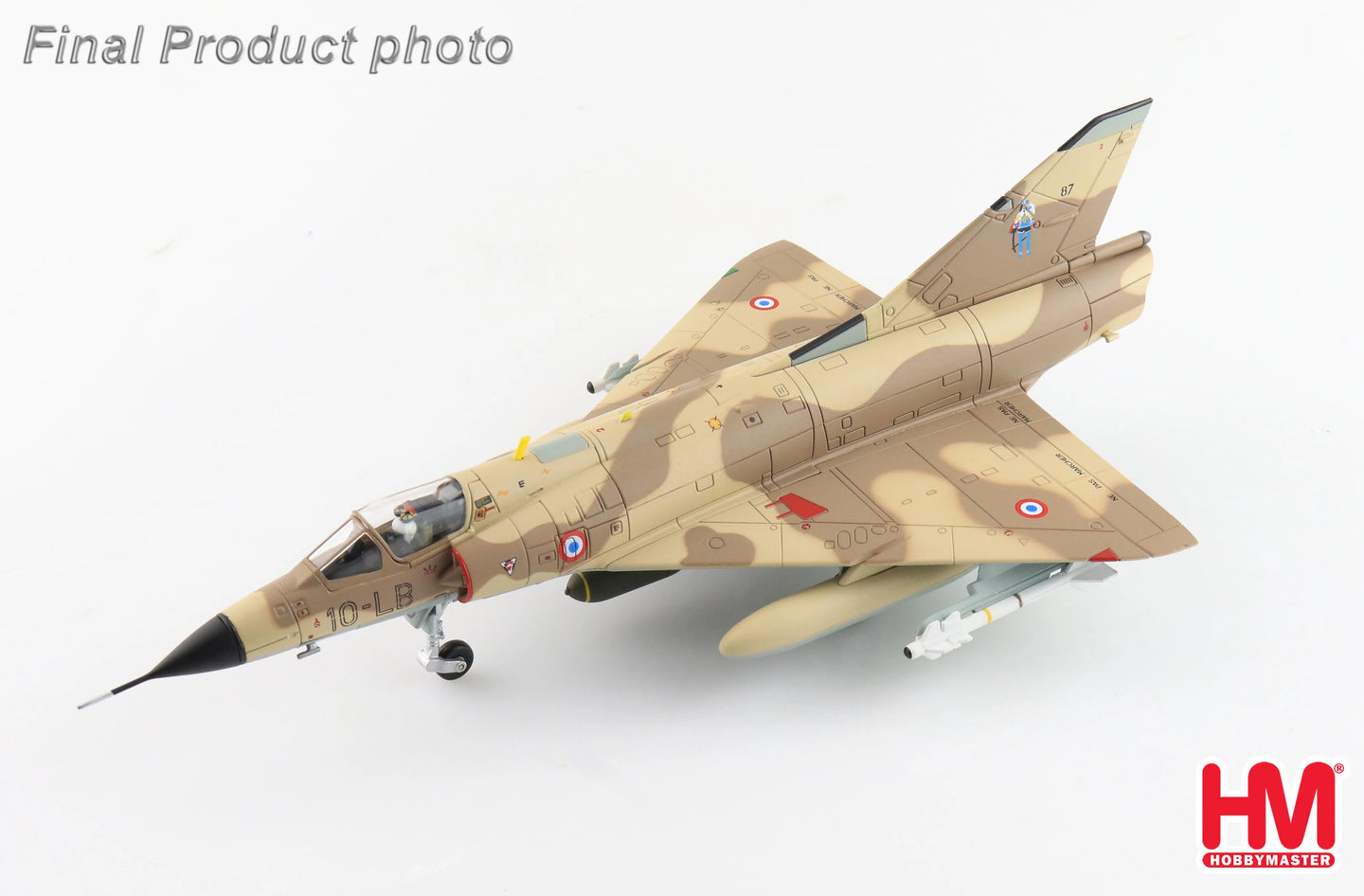 HOBBY MASTER MIRAGE IIIC87/10-LB EC 03/010 VEXIN ARMEE DE LAIR