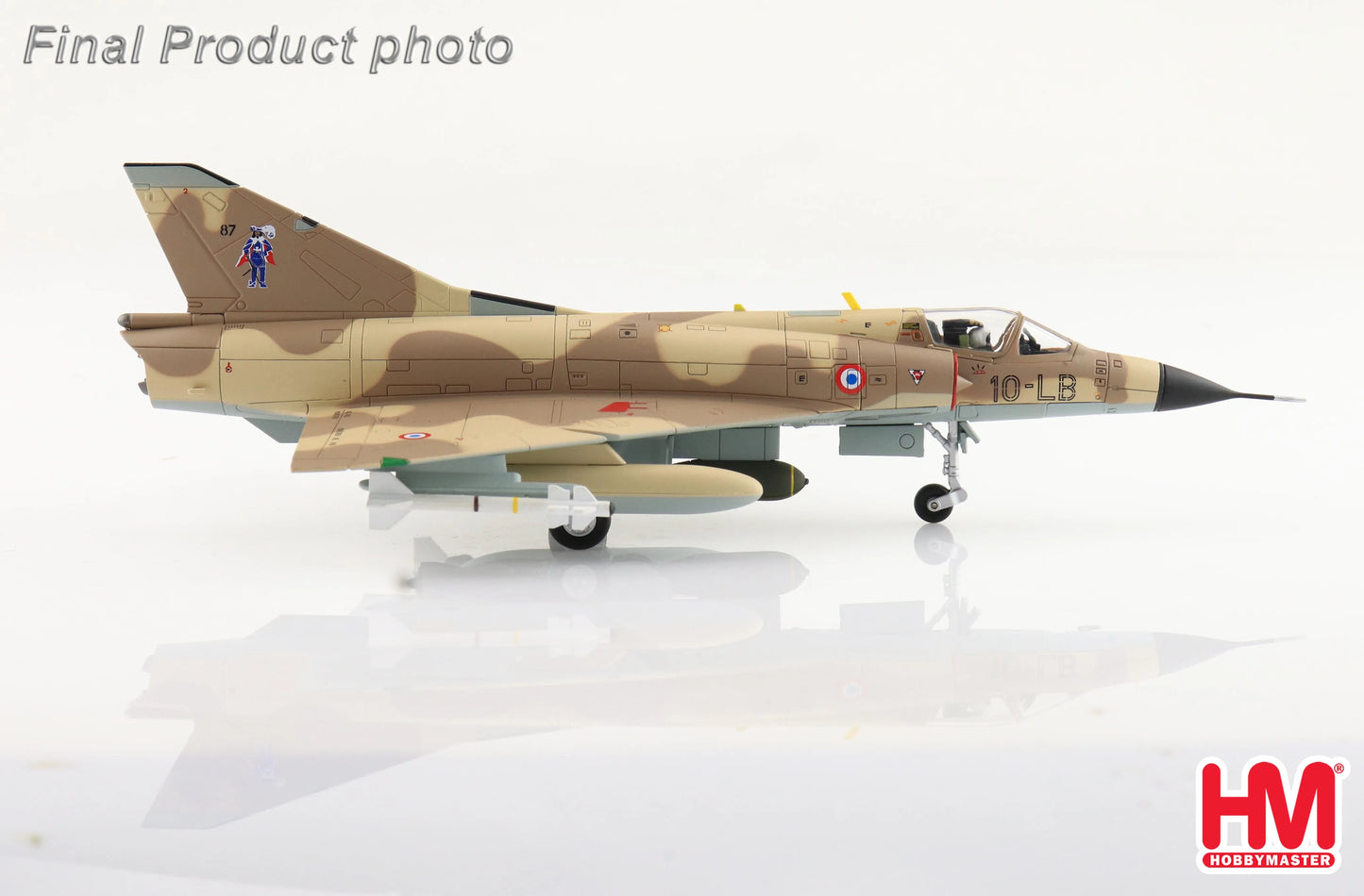 HOBBY MASTER MIRAGE IIIC87/10-LB EC 03/010 VEXIN ARMEE DE LAIR