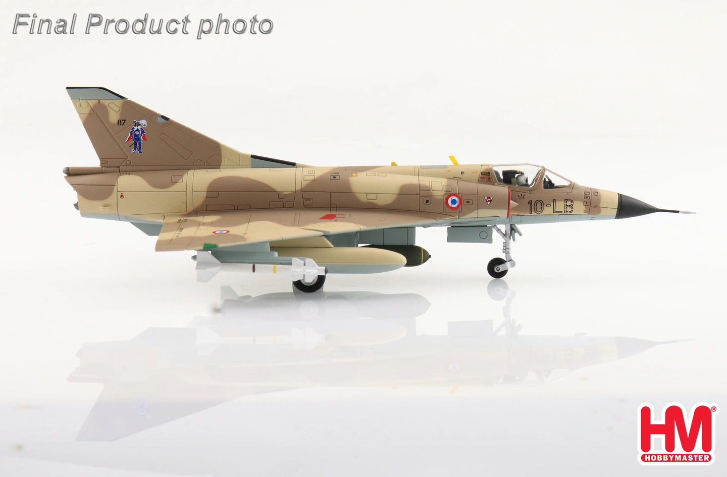 HOBBY MASTER MIRAGE IIIC87/10-LB EC 03/010 VEXIN ARMEE DE LAIR