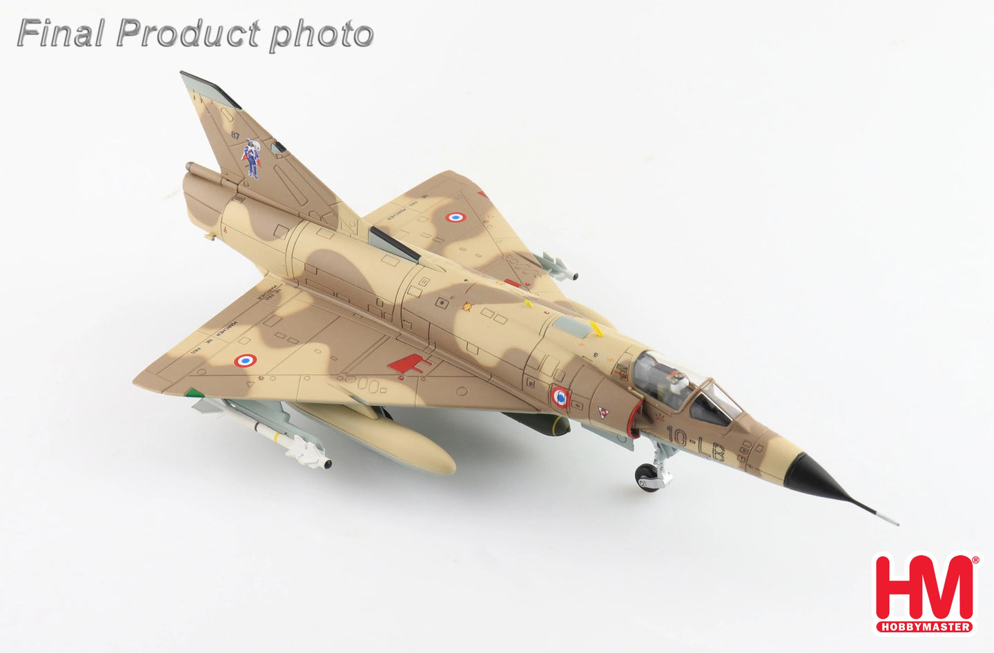 HOBBY MASTER MIRAGE IIIC87/10-LB EC 03/010 VEXIN ARMEE DE LAIR