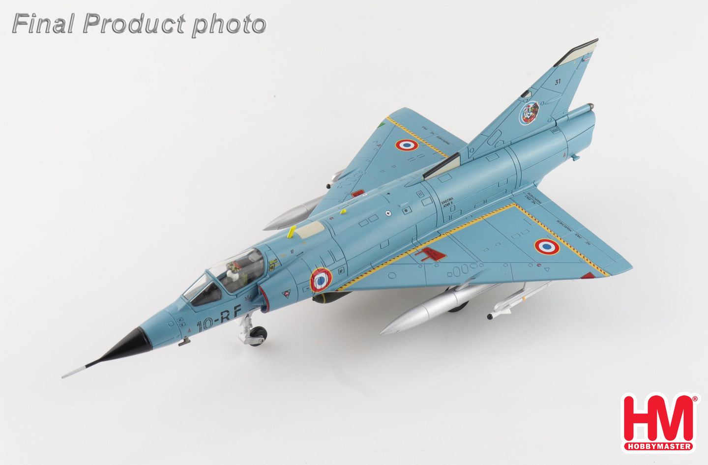 HOBBY MASTER MIRAGE IIIC 10-RF/NO.31 EC 2/10 SEINE FRENCH AIR FORCE FRANCE MAY 1978
