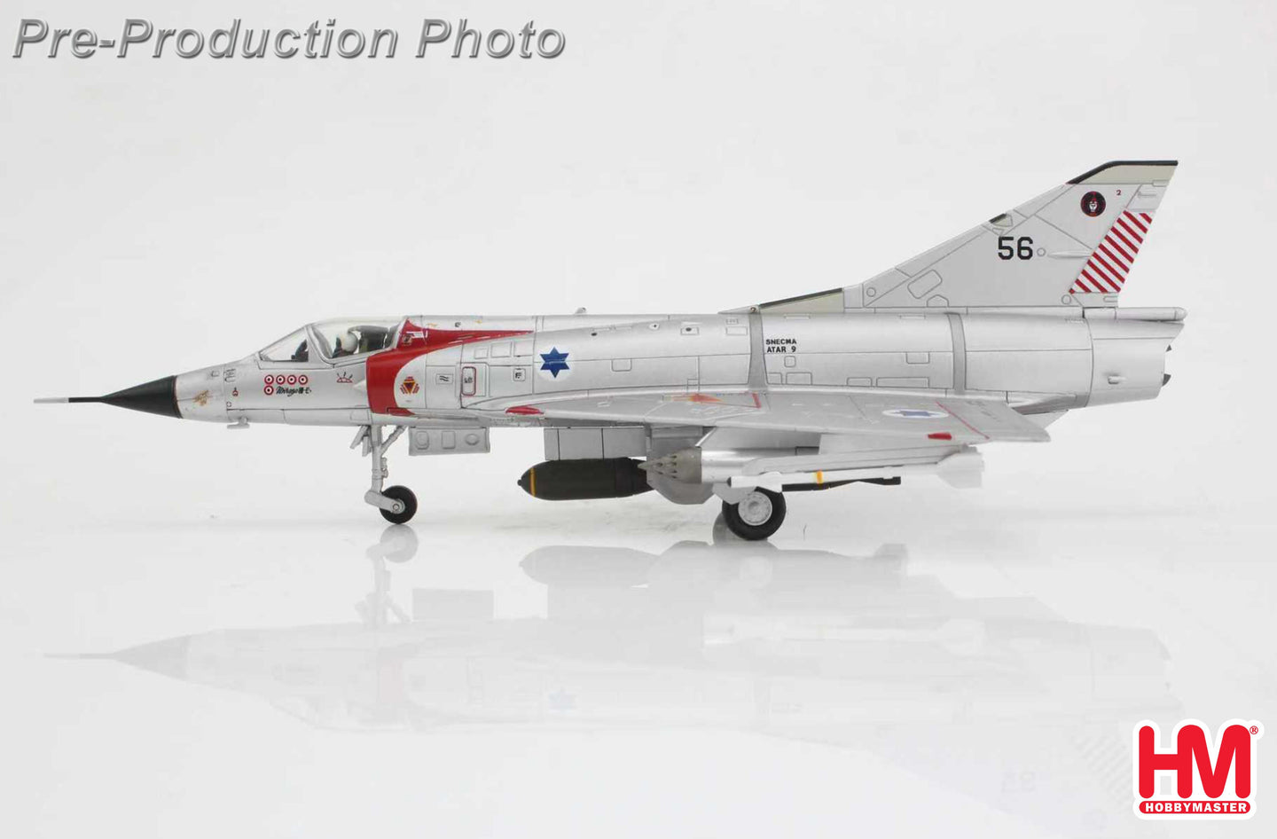 HOBBY MASTER MIRAGE LLLCJ GIORA EPSTEIN NO.56101 SAN.LAF HATZOR AIR BASE 1967