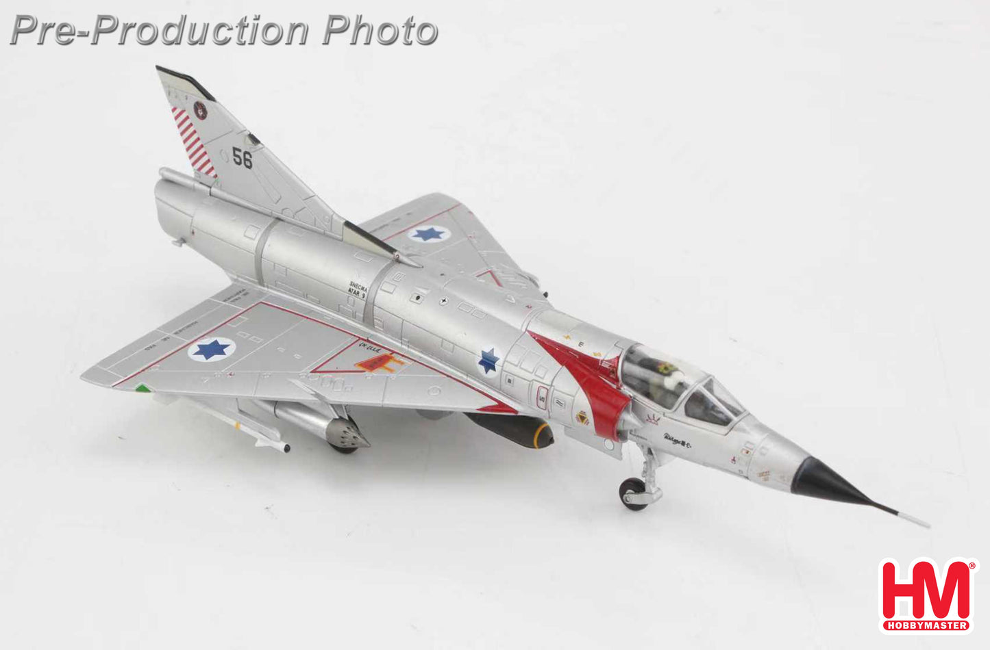 HOBBY MASTER MIRAGE LLLCJ GIORA EPSTEIN NO.56101 SAN.LAF HATZOR AIR BASE 1967